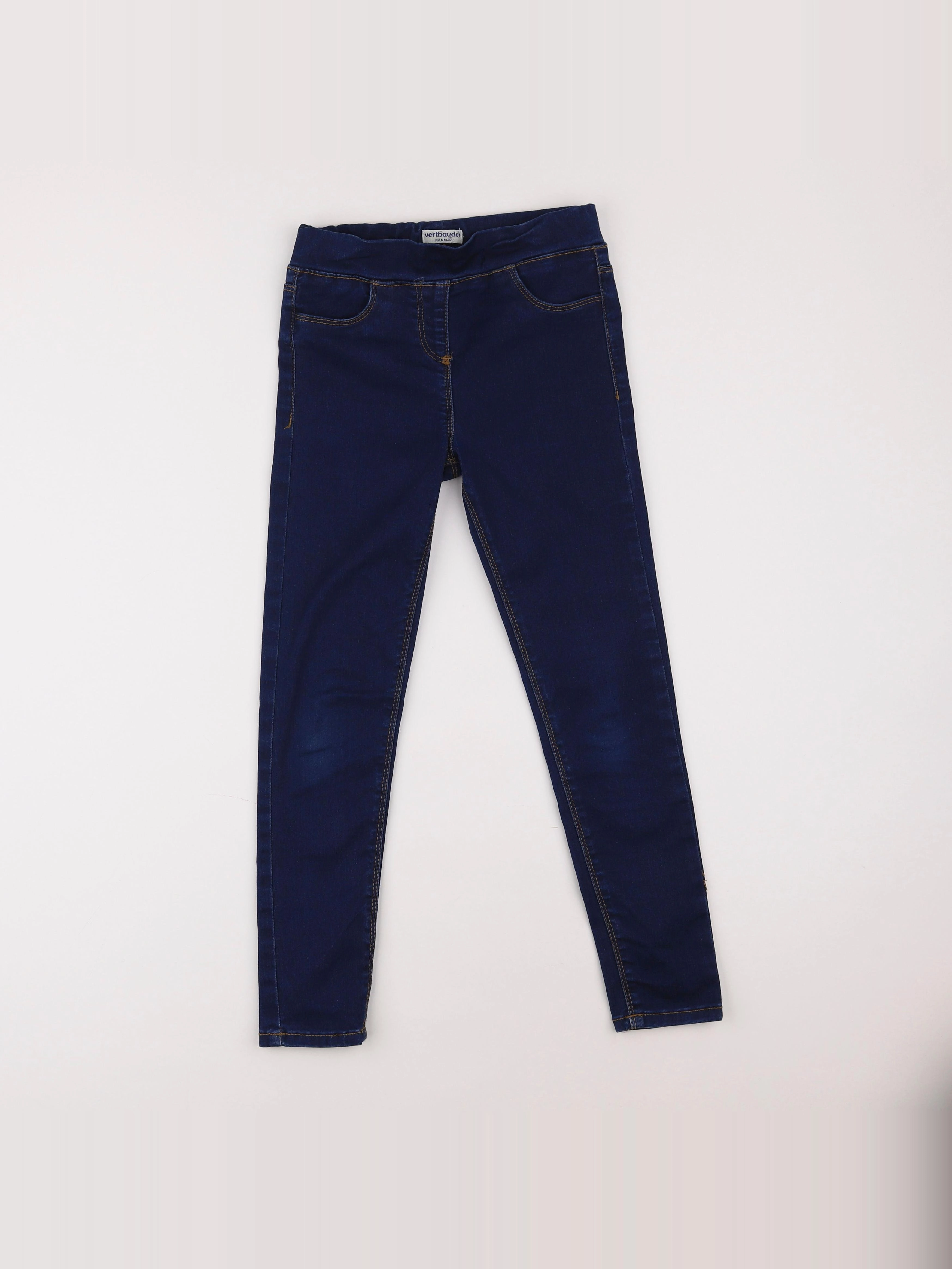 Vertbaudet - jegging bleu - 9 ans