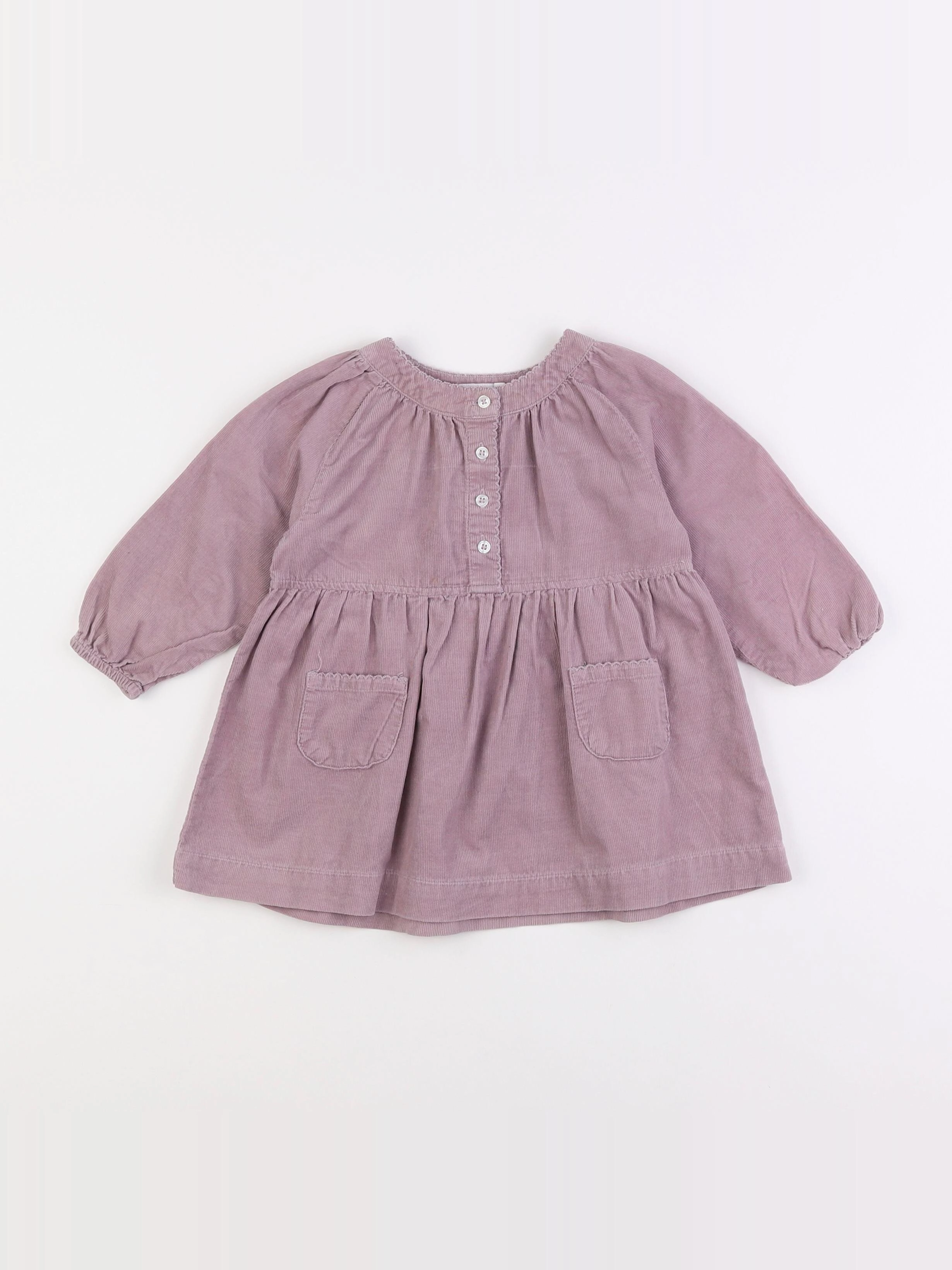 Boutchou - robe rose - 12 mois
