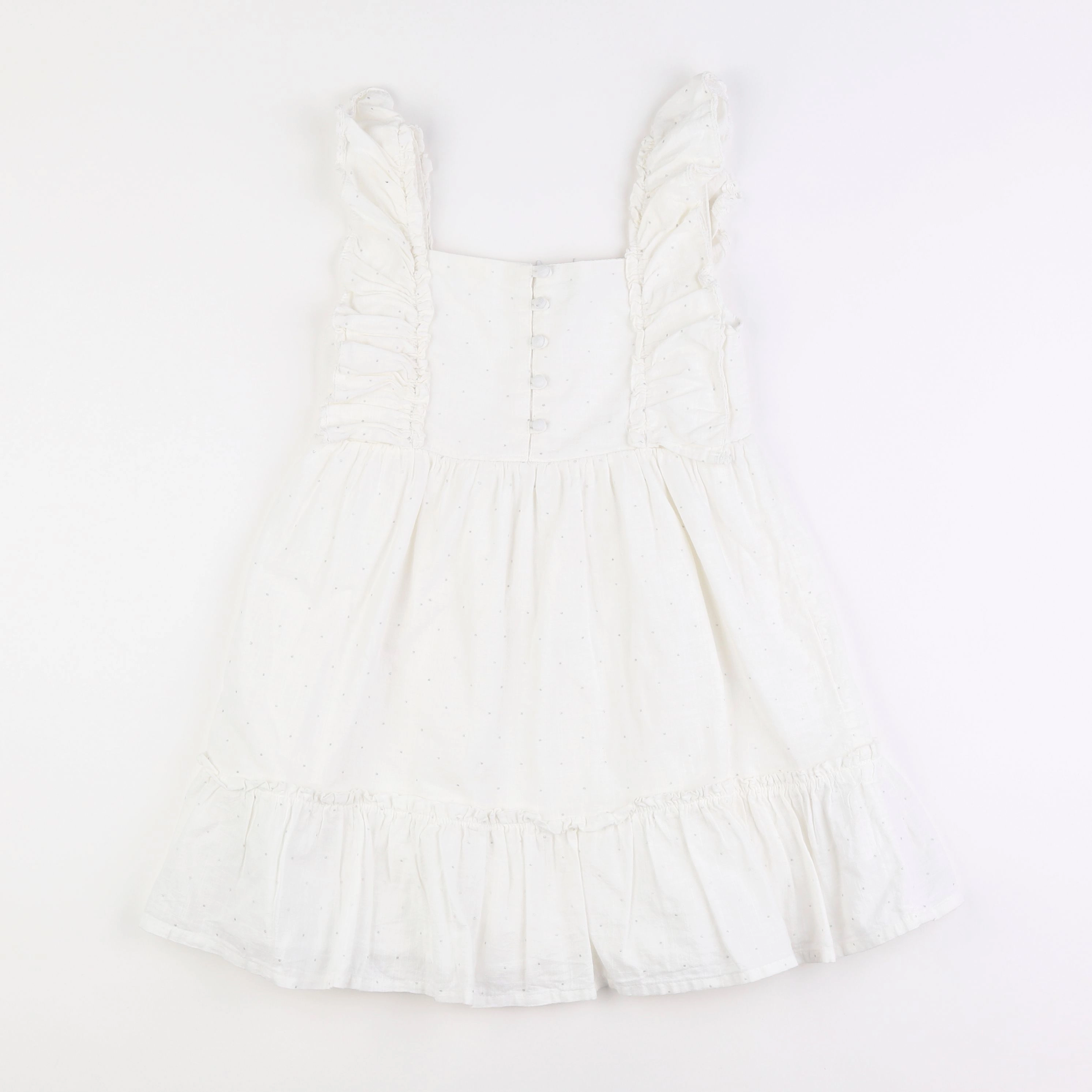 Vertbaudet - robe blanc - 8 ans