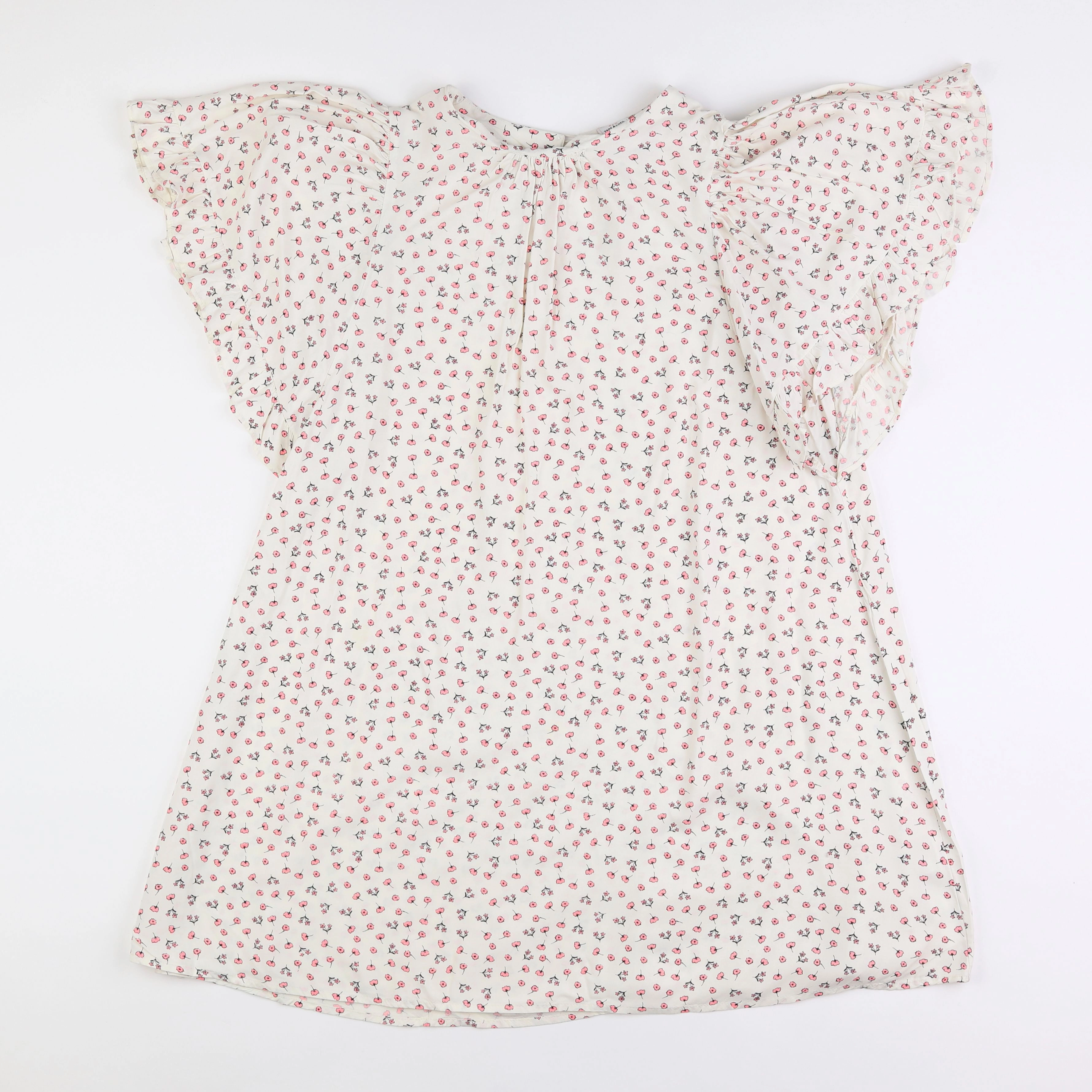 Tape à l'oeil - blouse blanc, rose - 14 ans