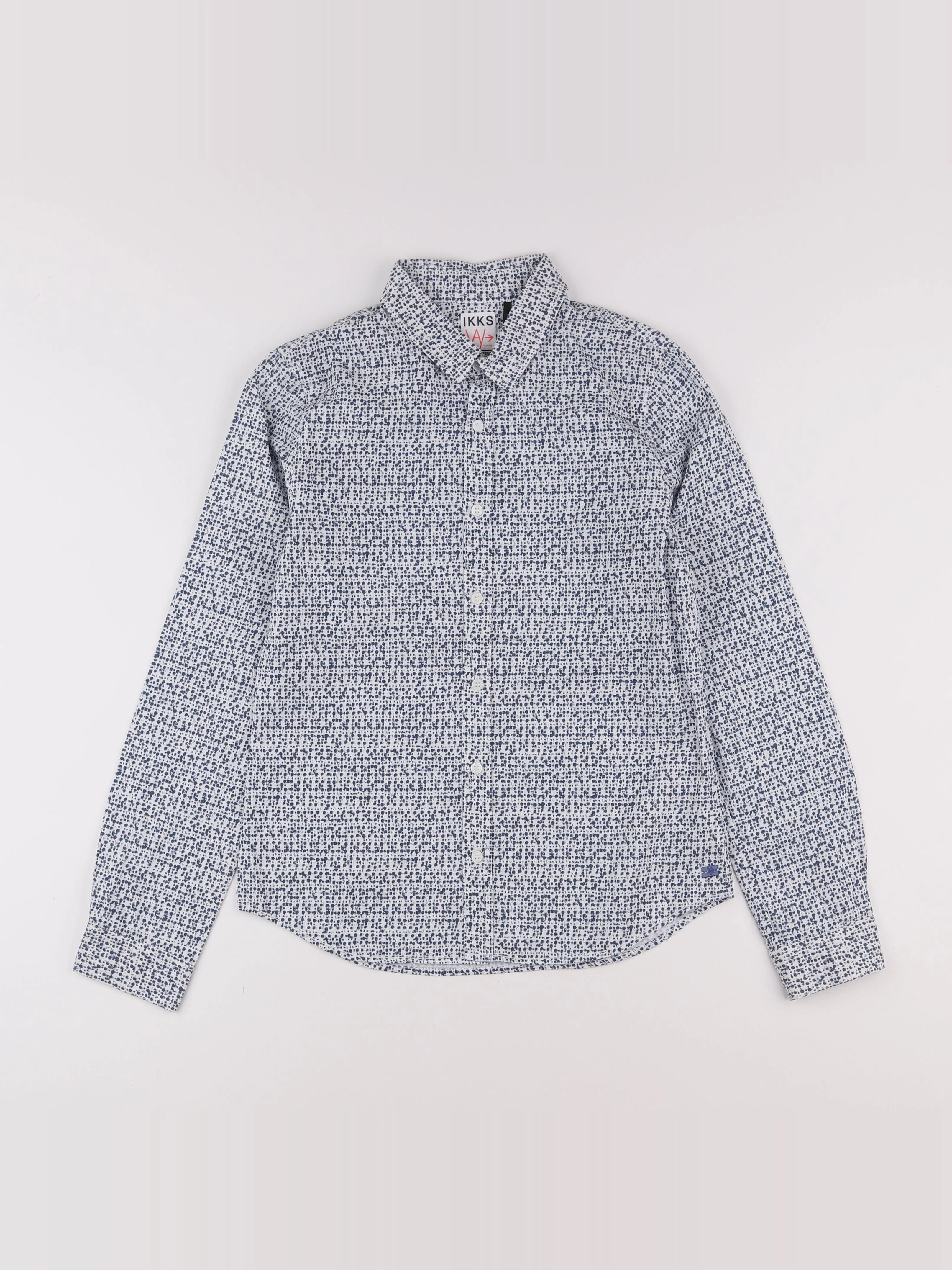 IKKS - chemise bleu - 12 ans