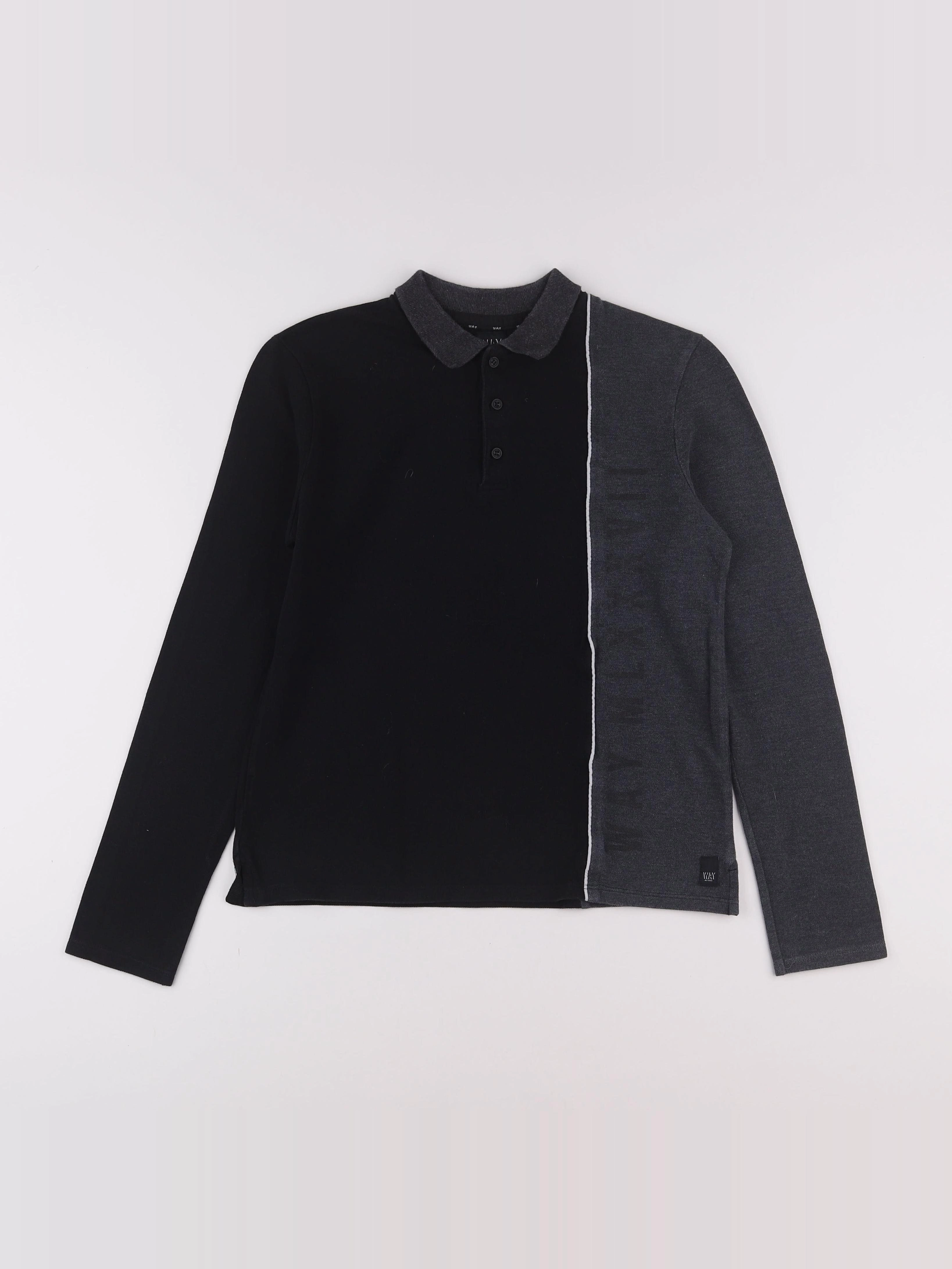 IKKS - polo gris - 14 ans