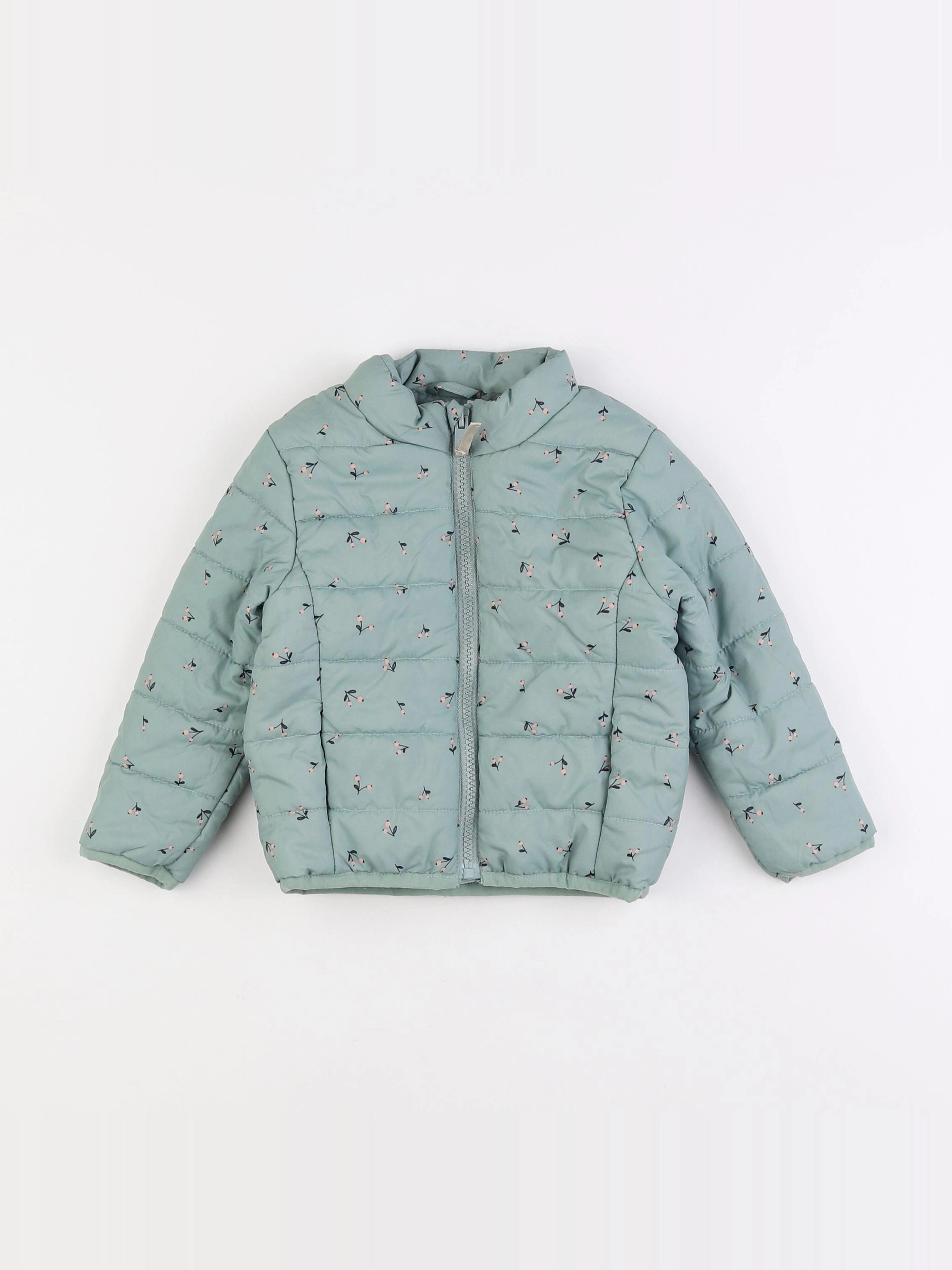 Vertbaudet - doudoune bleu - 2 ans