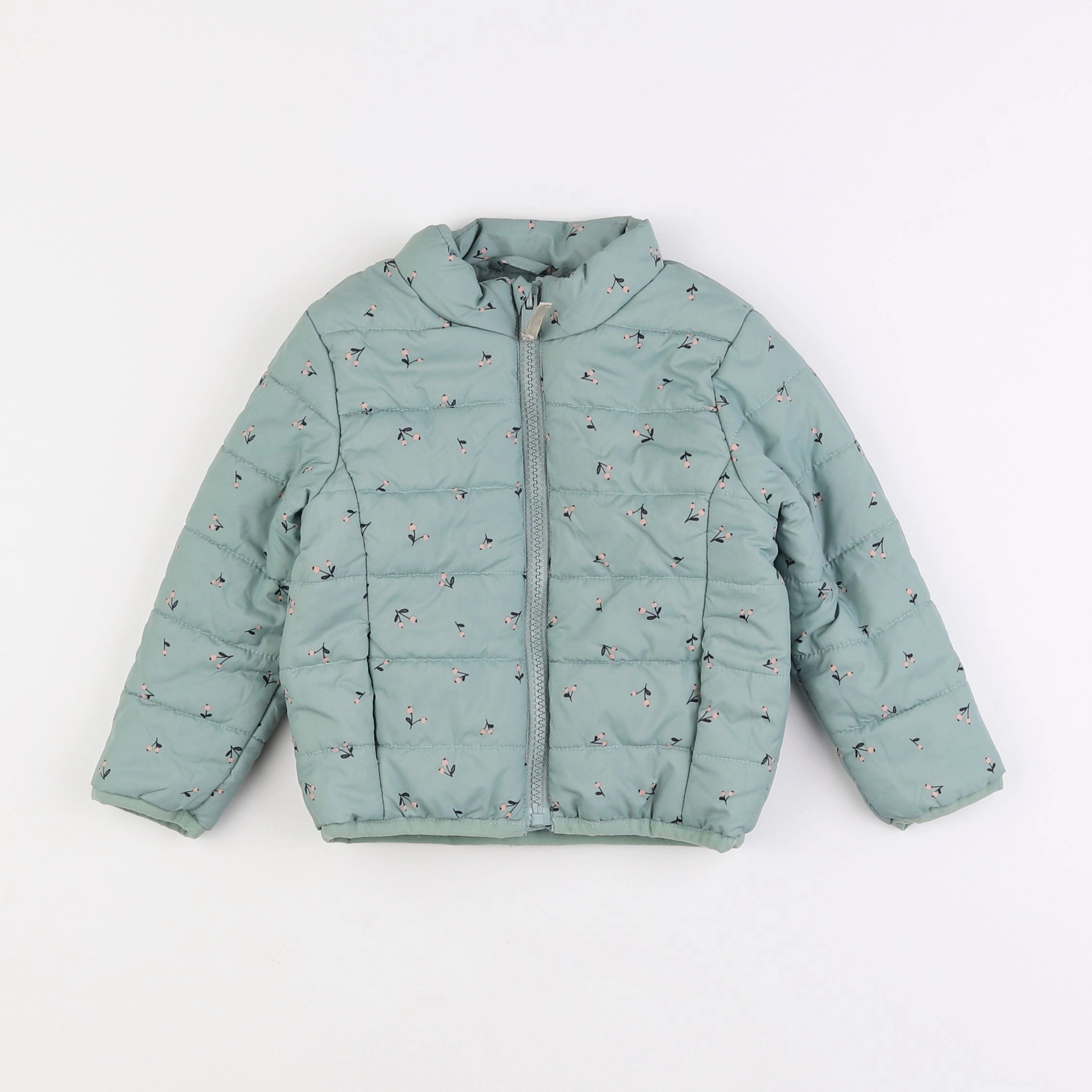 Vertbaudet - doudoune bleu - 2 ans