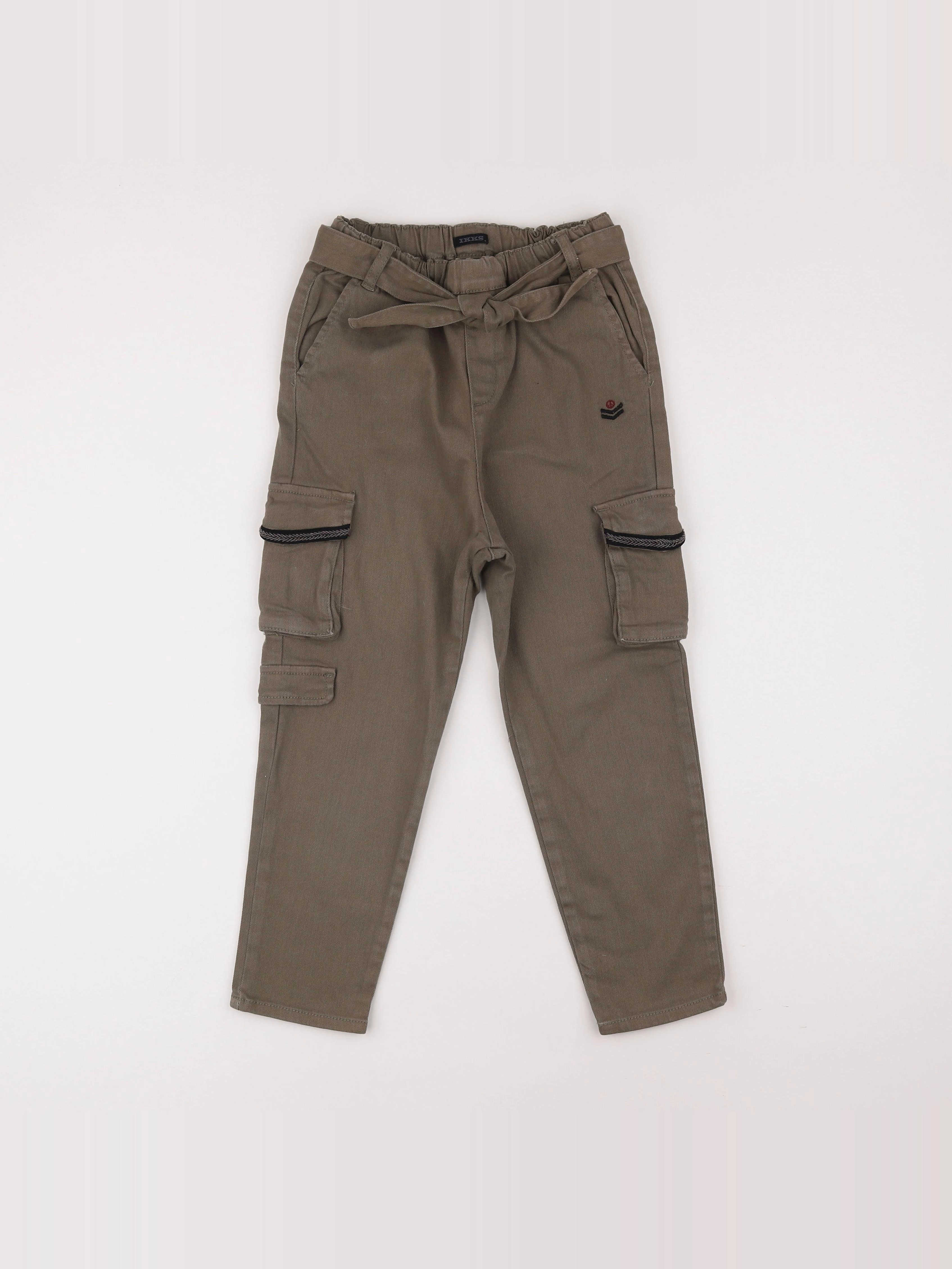 IKKS - pantalon vert - 8 ans