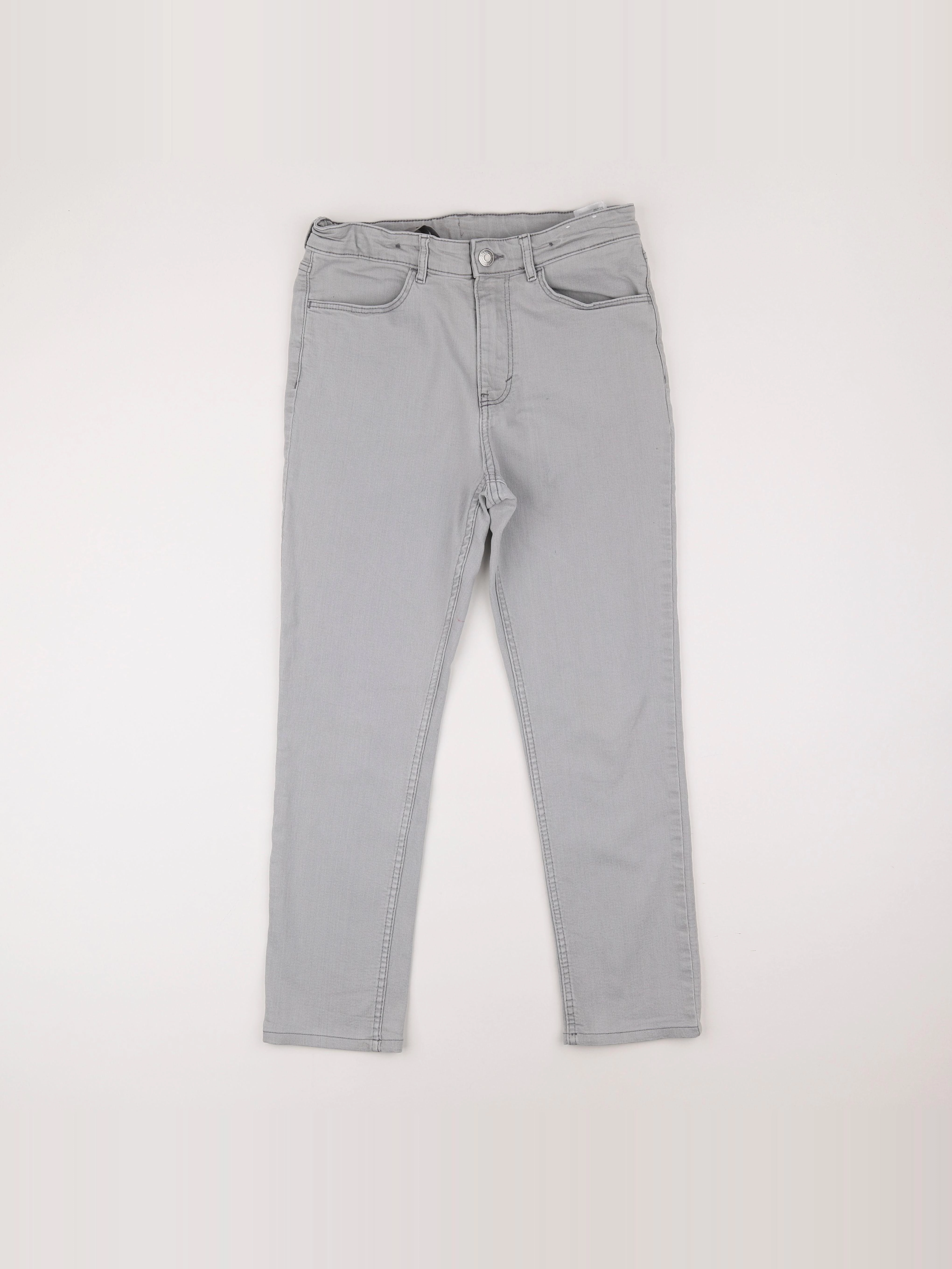 H&M - jean gris - 14/16 ans