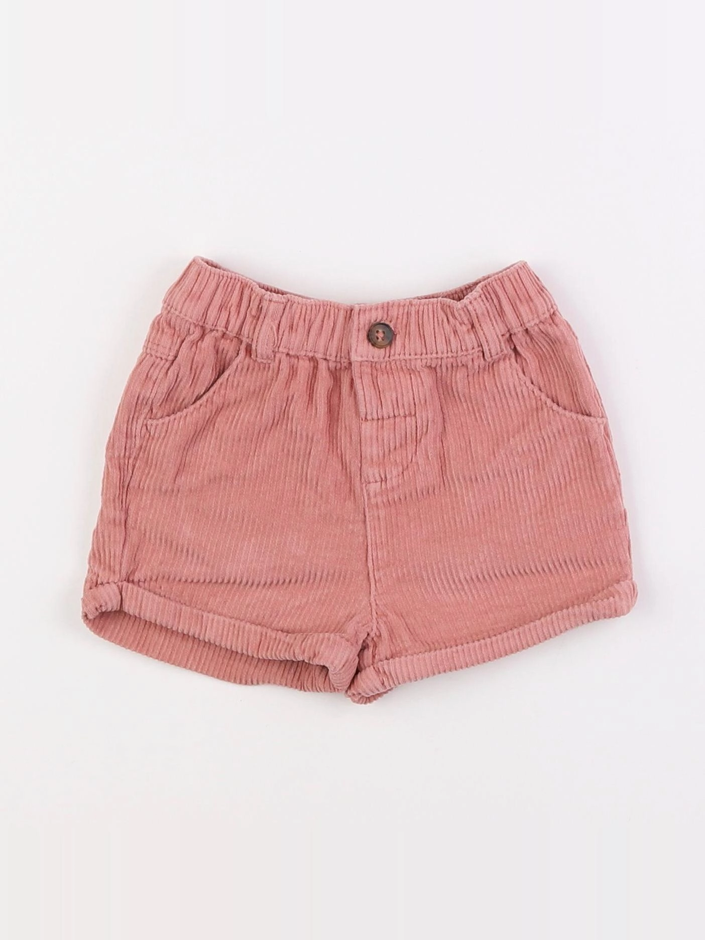 Vertbaudet - short rose - 9 mois