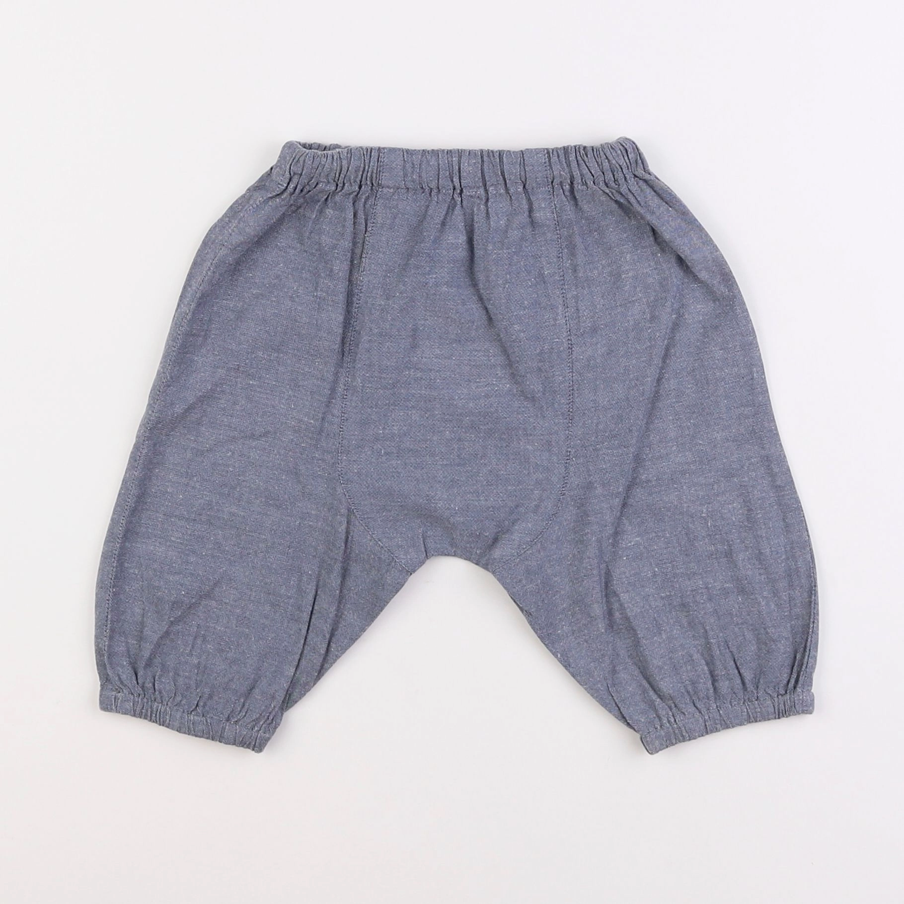 Boutchou - sarouel bleu - 6 mois