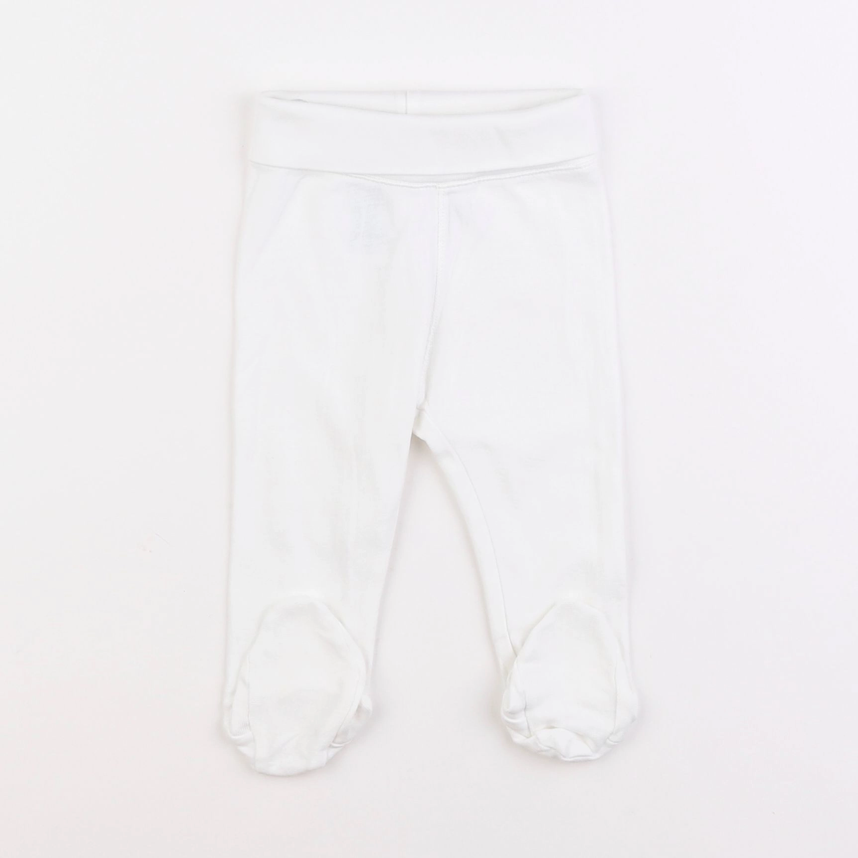 H&M - legging blanc - 3/6 mois