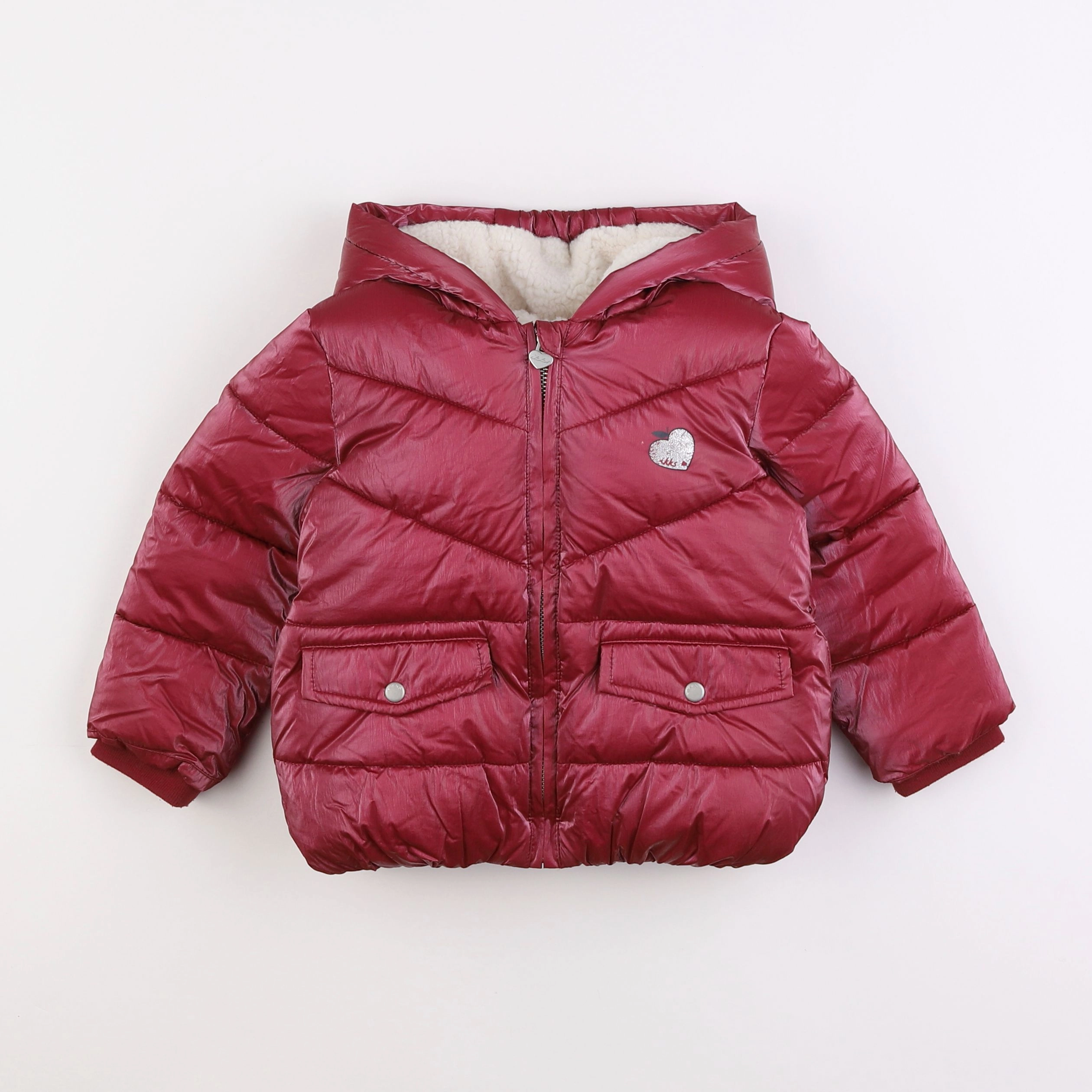 IKKS - doudoune rose - 2 ans