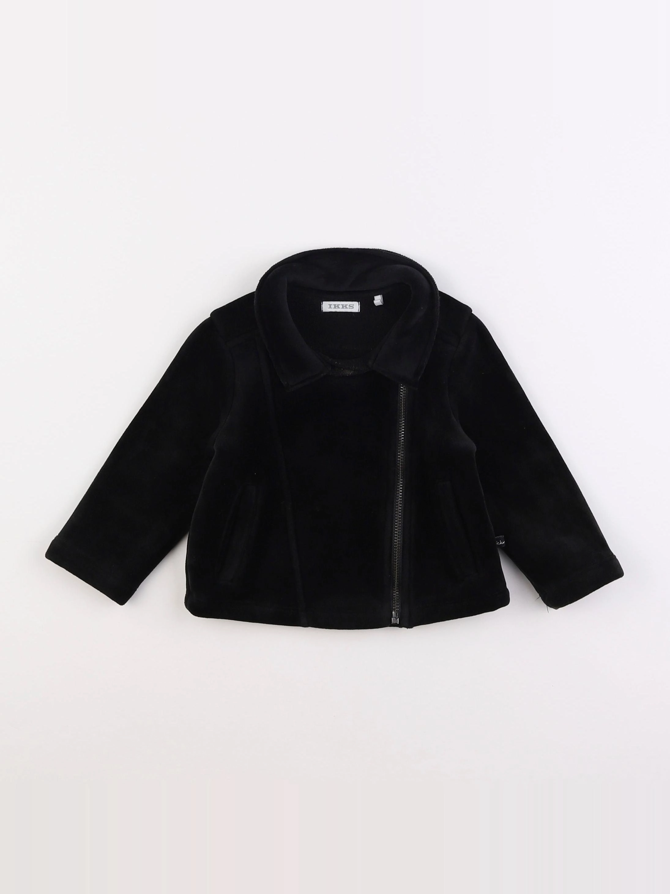 IKKS - veste noir - 18 mois
