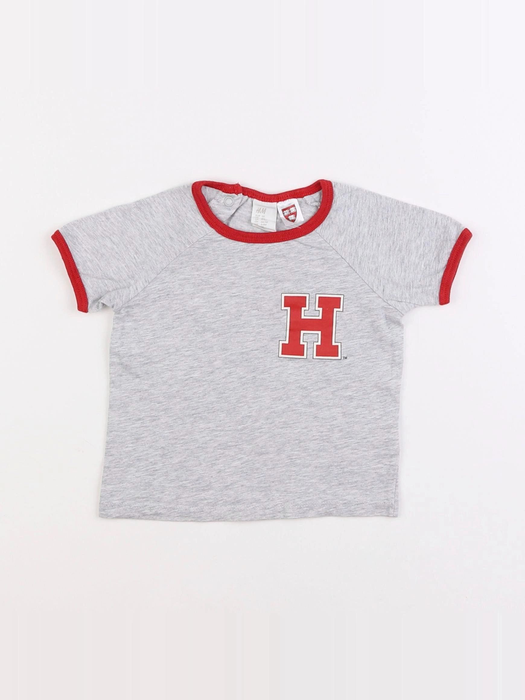 H&M - tee-shirt beige - 6 mois