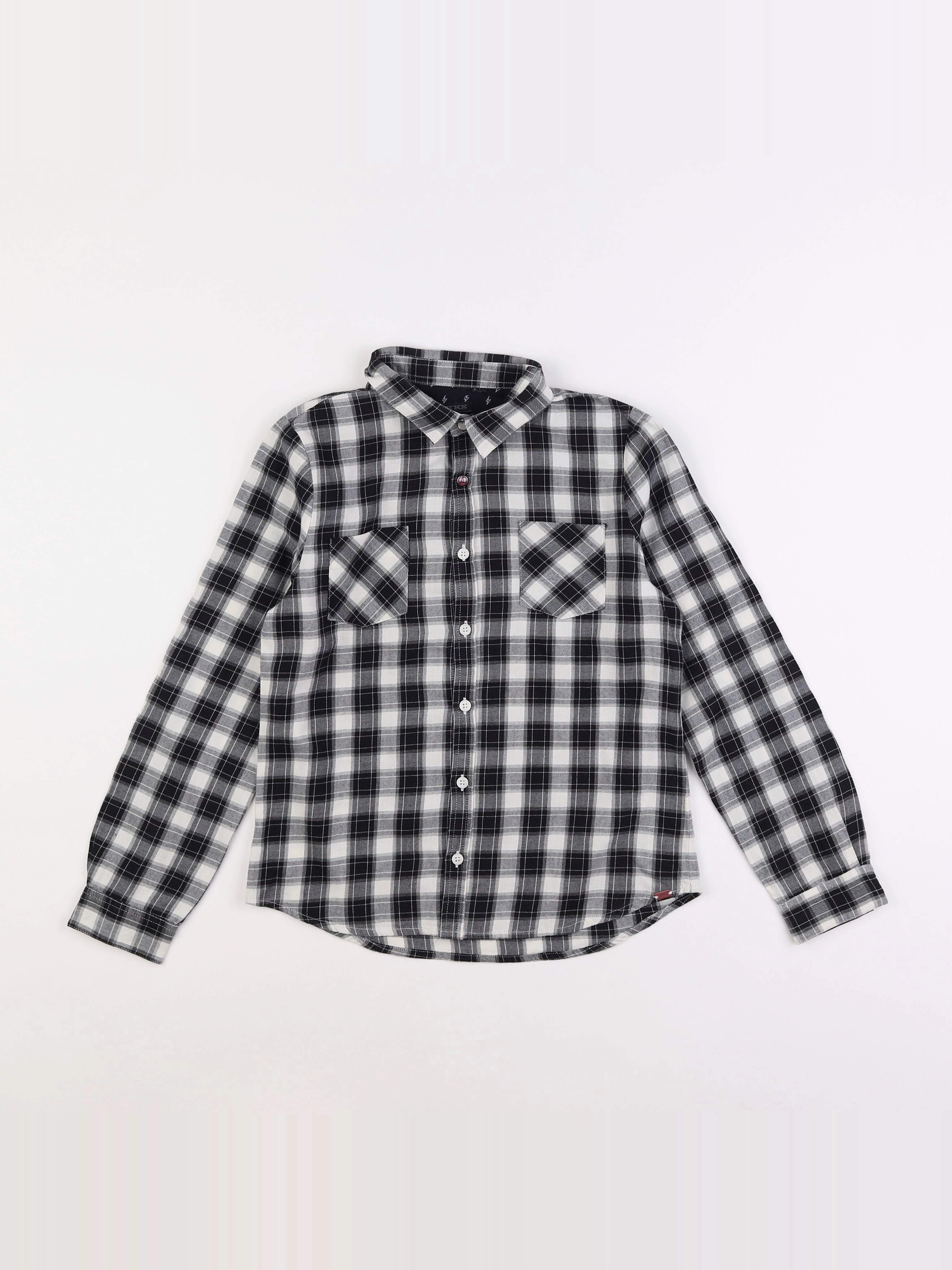 IKKS - chemise noir - 10 ans