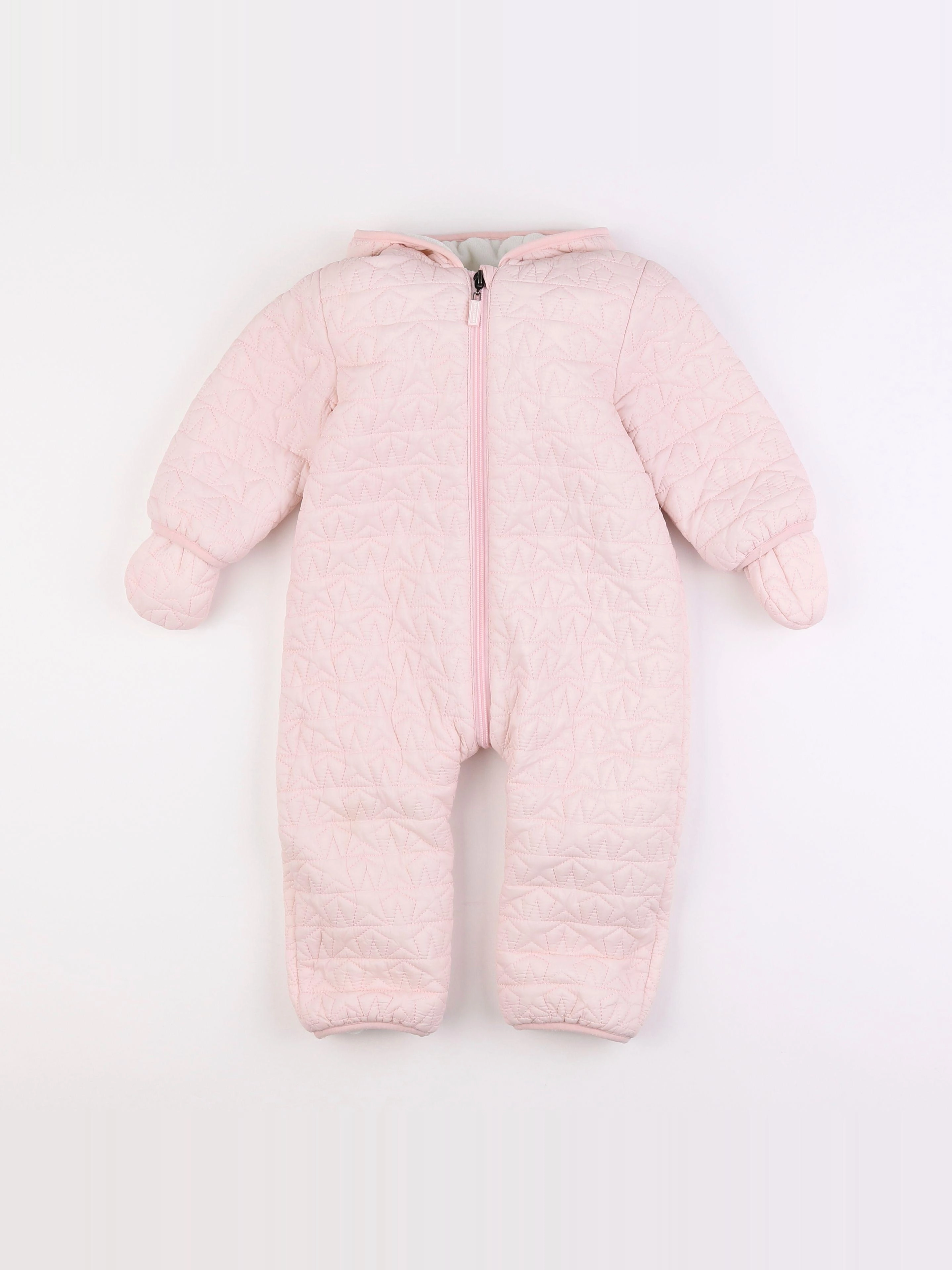Vertbaudet - combi-pilote rose - 18 mois