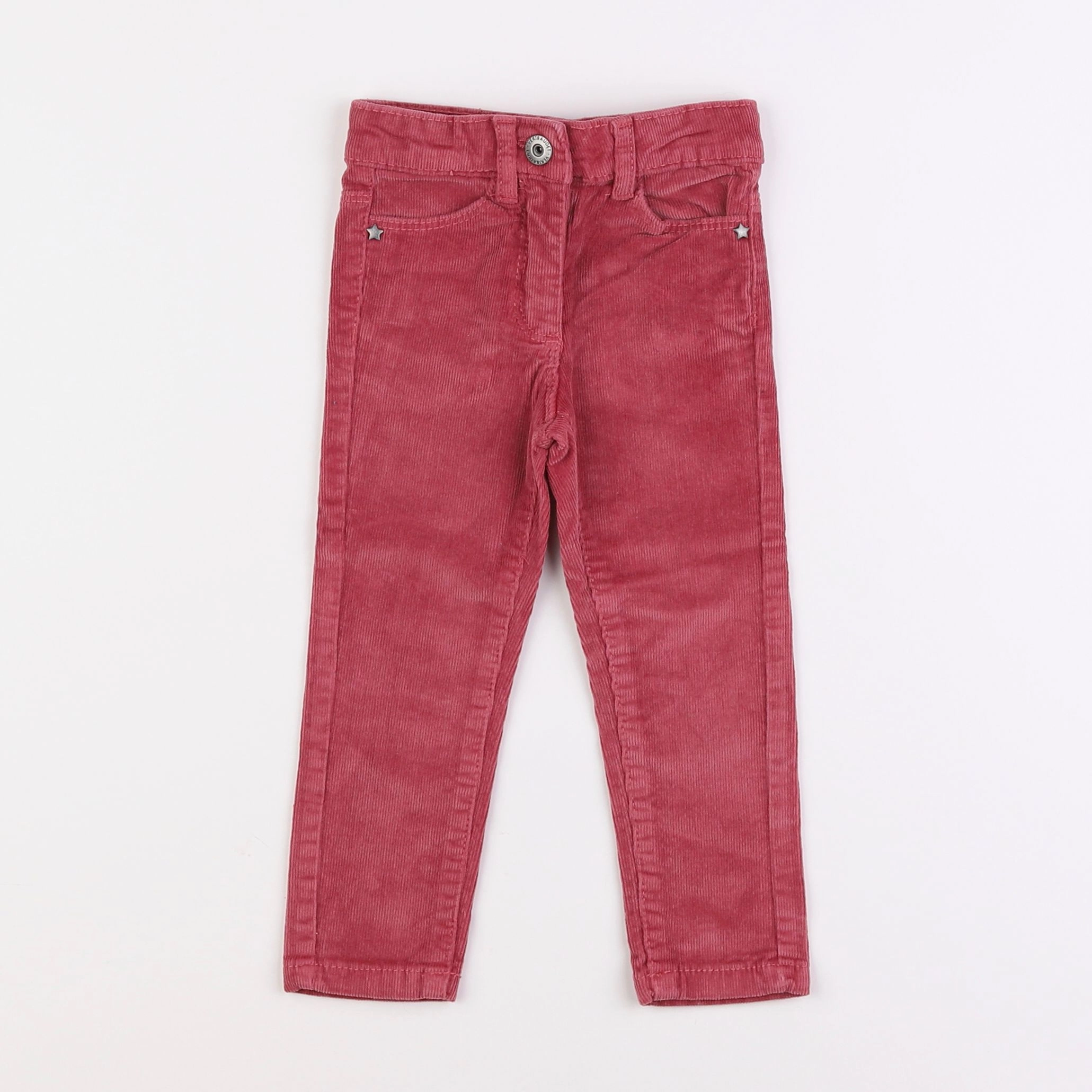 Vertbaudet - pantalon rose - 2 ans
