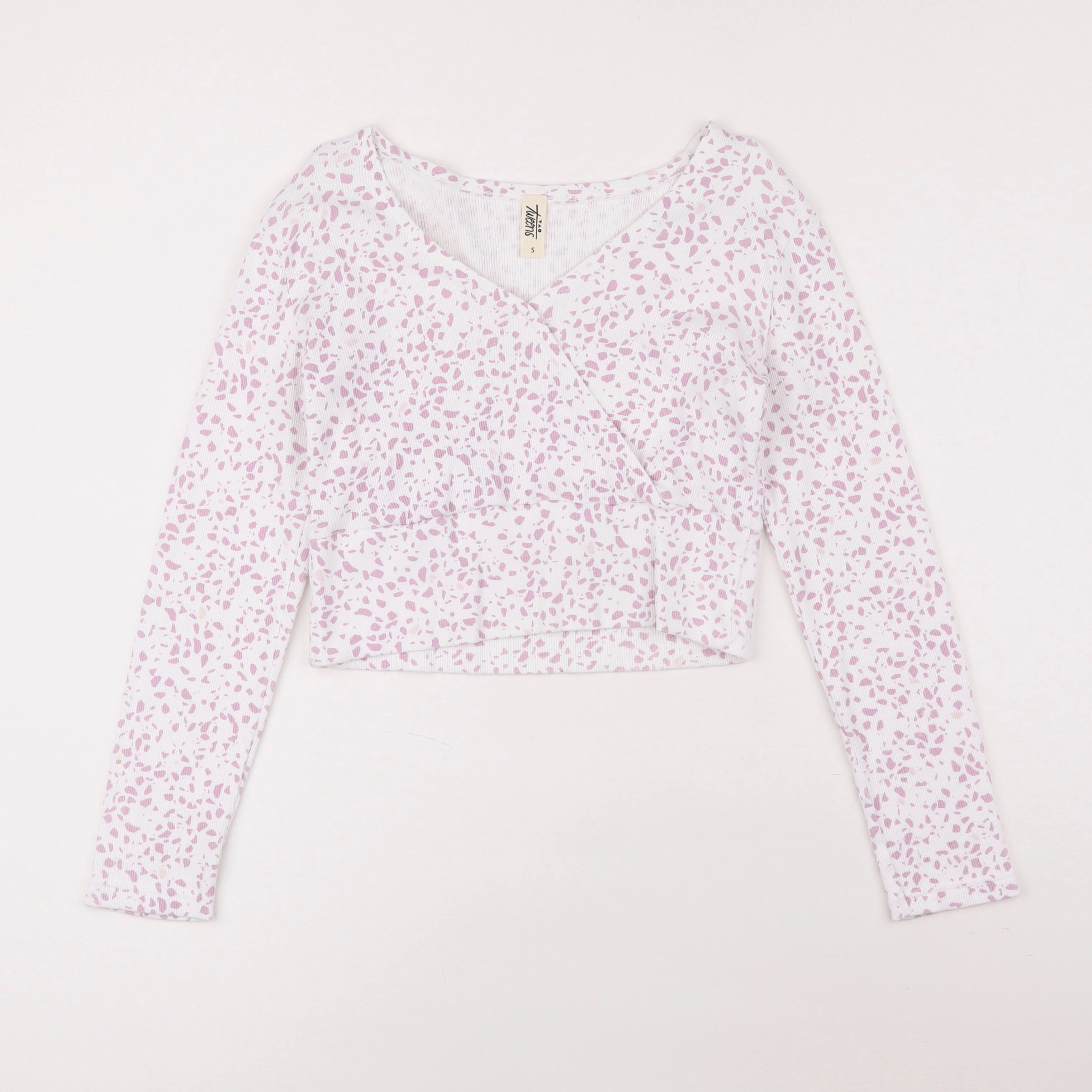 Tape à l'oeil - tee-shirt violet, blanc - 14 ans