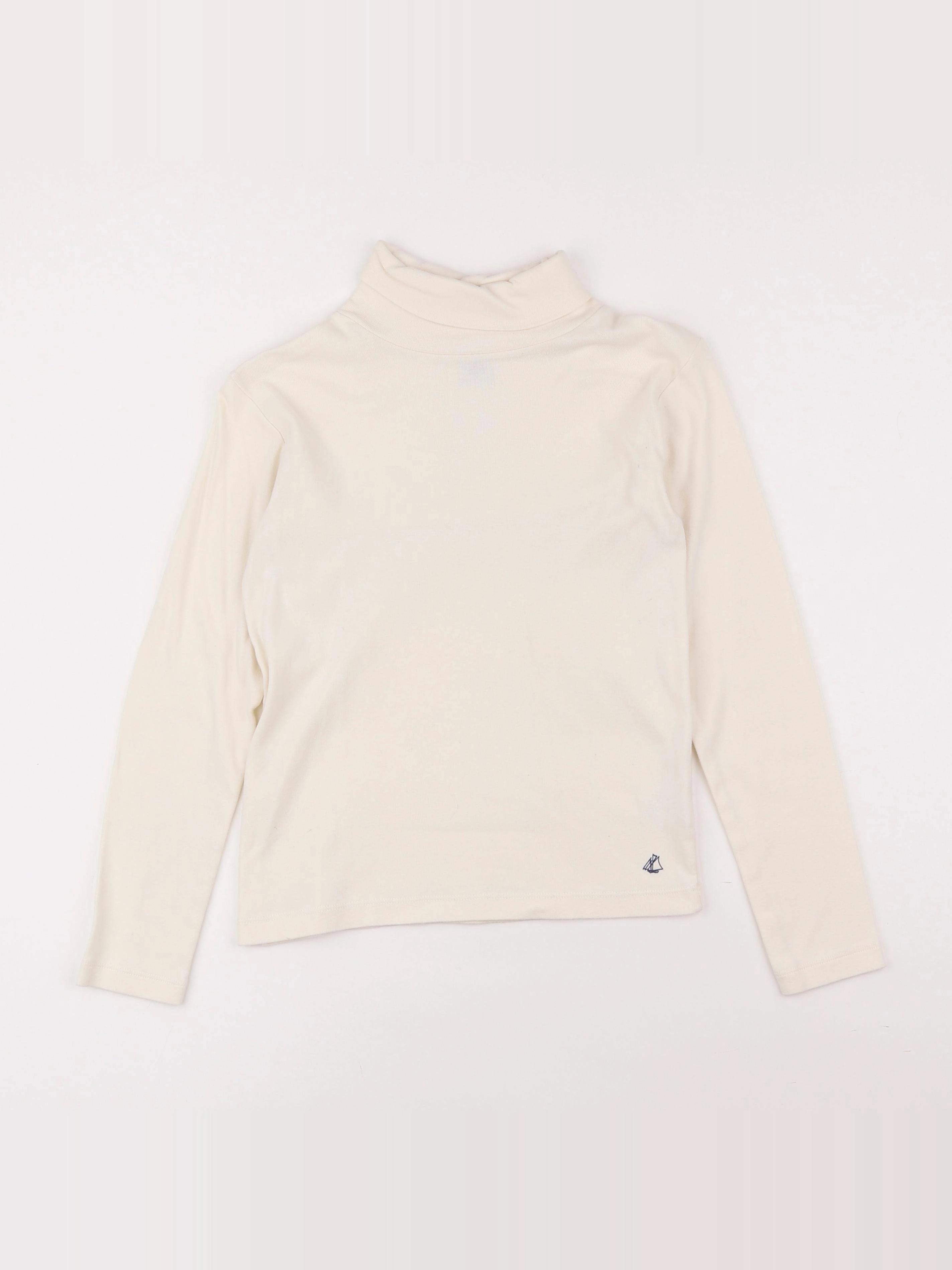 Petit Bateau - sous-pull beige - 10 ans