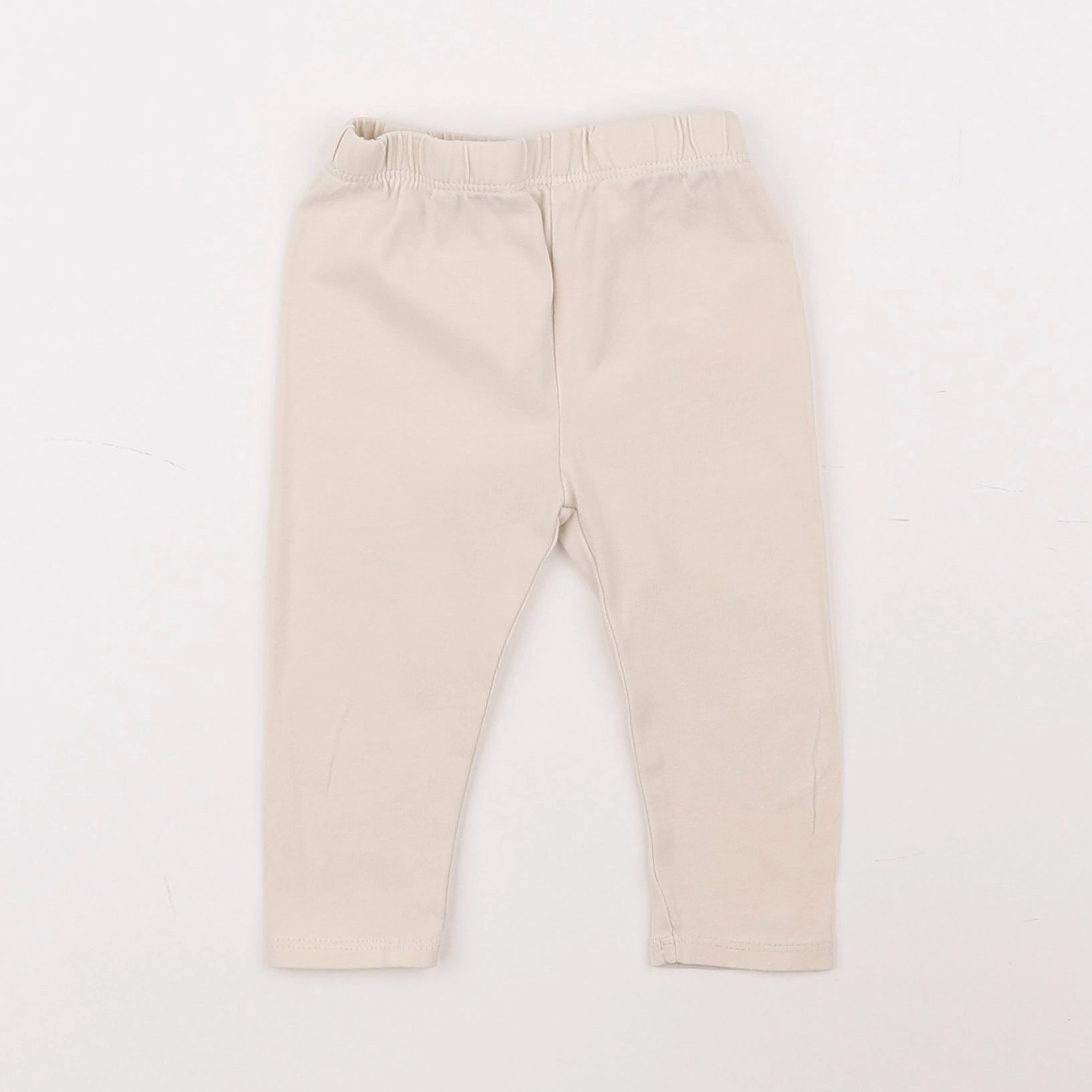 Vertbaudet - legging beige - 6 mois