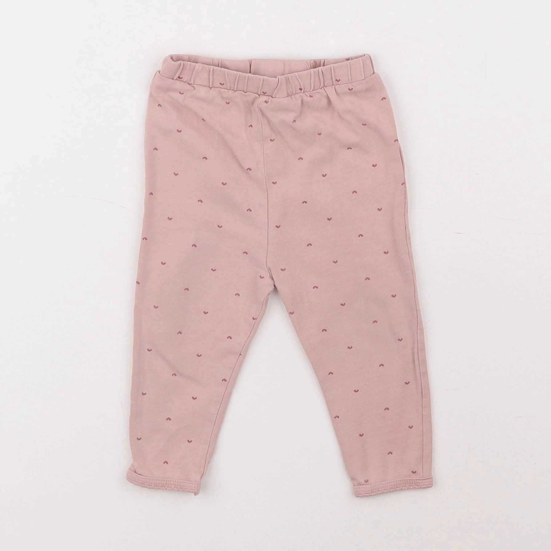 Vertbaudet - legging rose - 9 mois