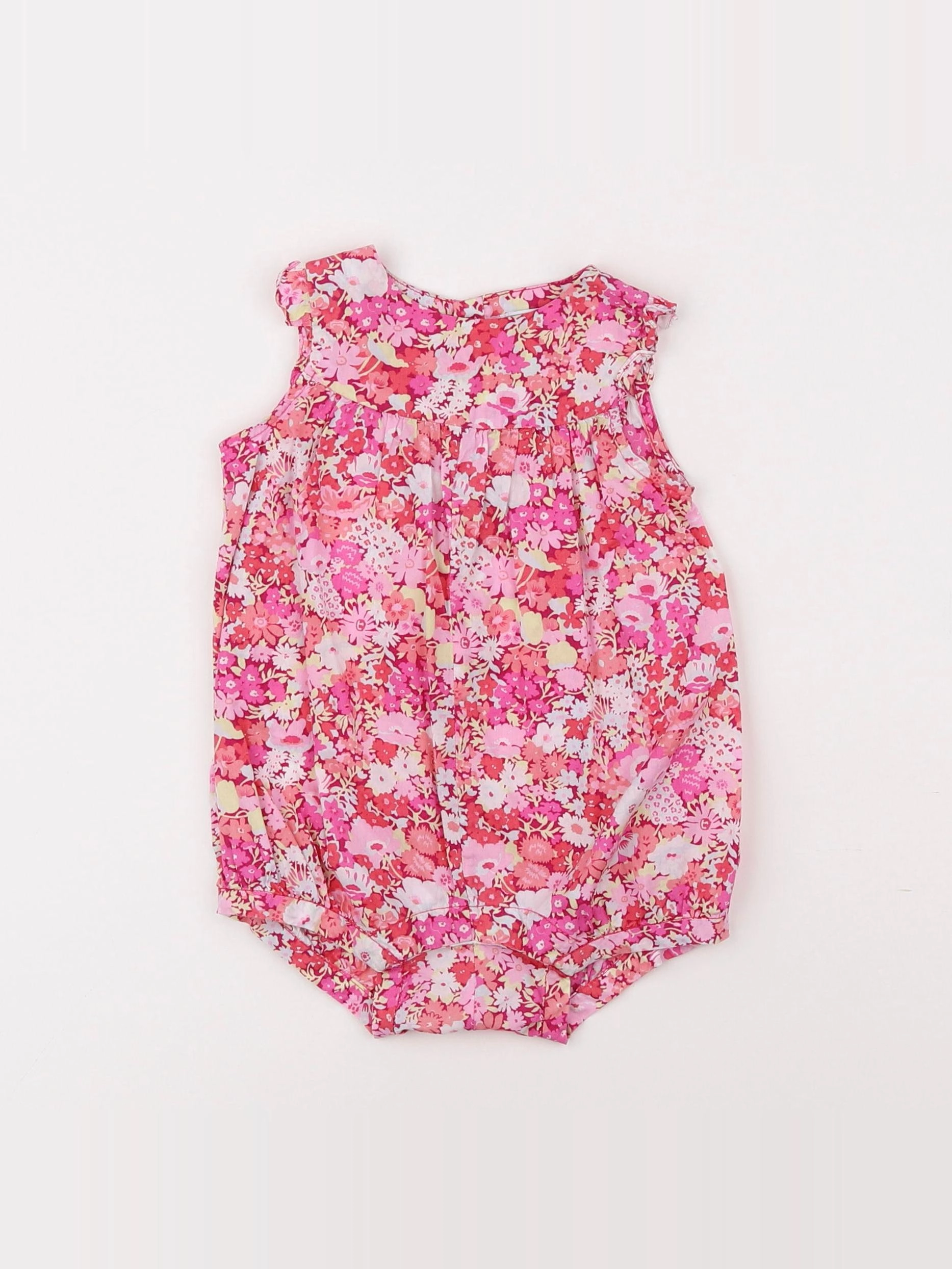 Jacadi - combinaison liberty multicolore - 6 mois