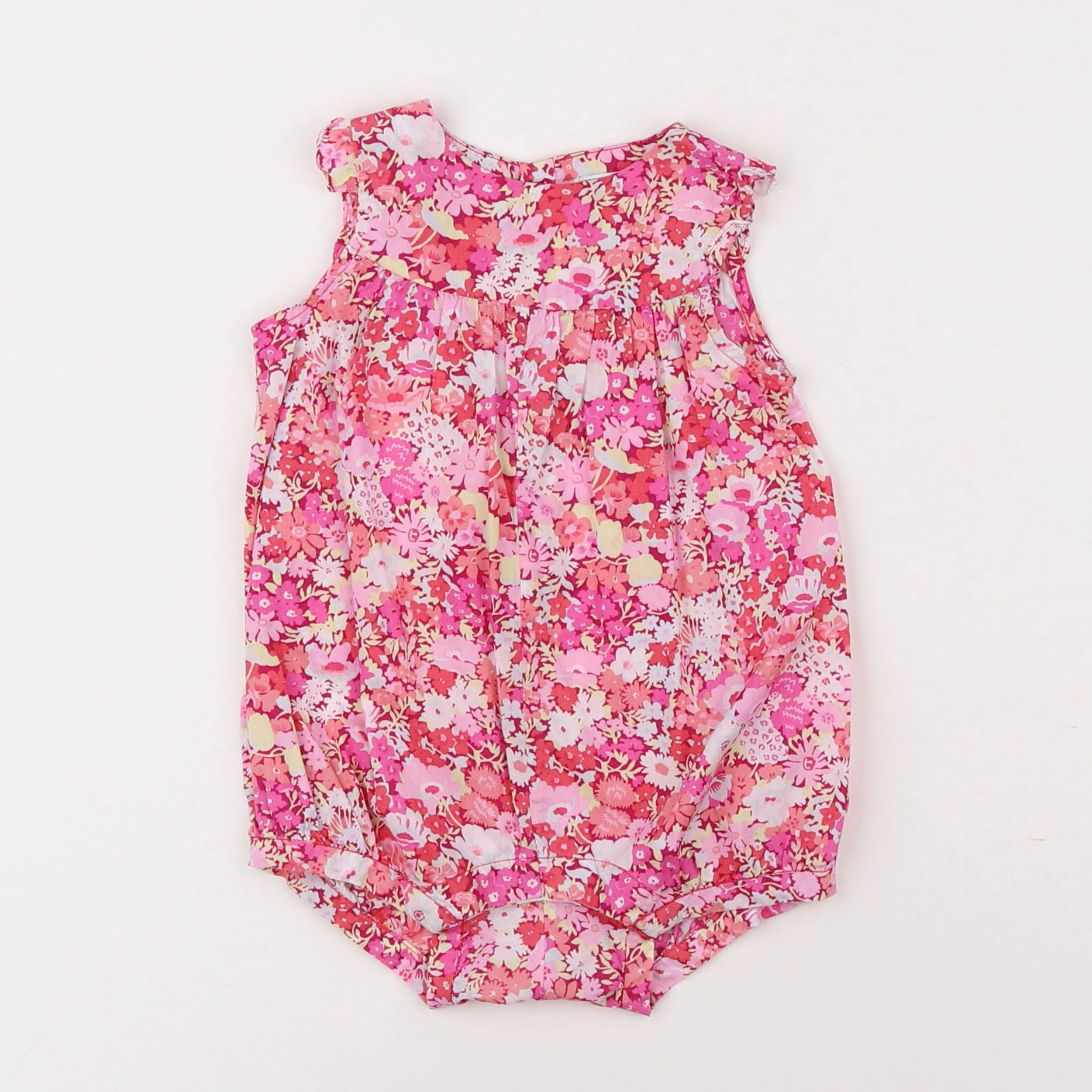 Jacadi - combinaison liberty multicolore - 6 mois