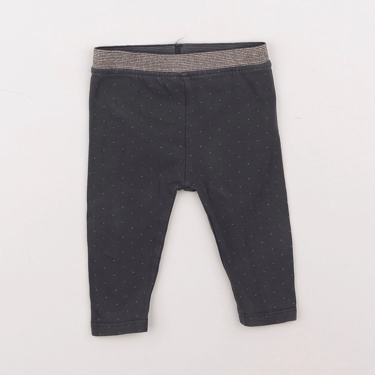 Vertbaudet - legging gris - 6 mois