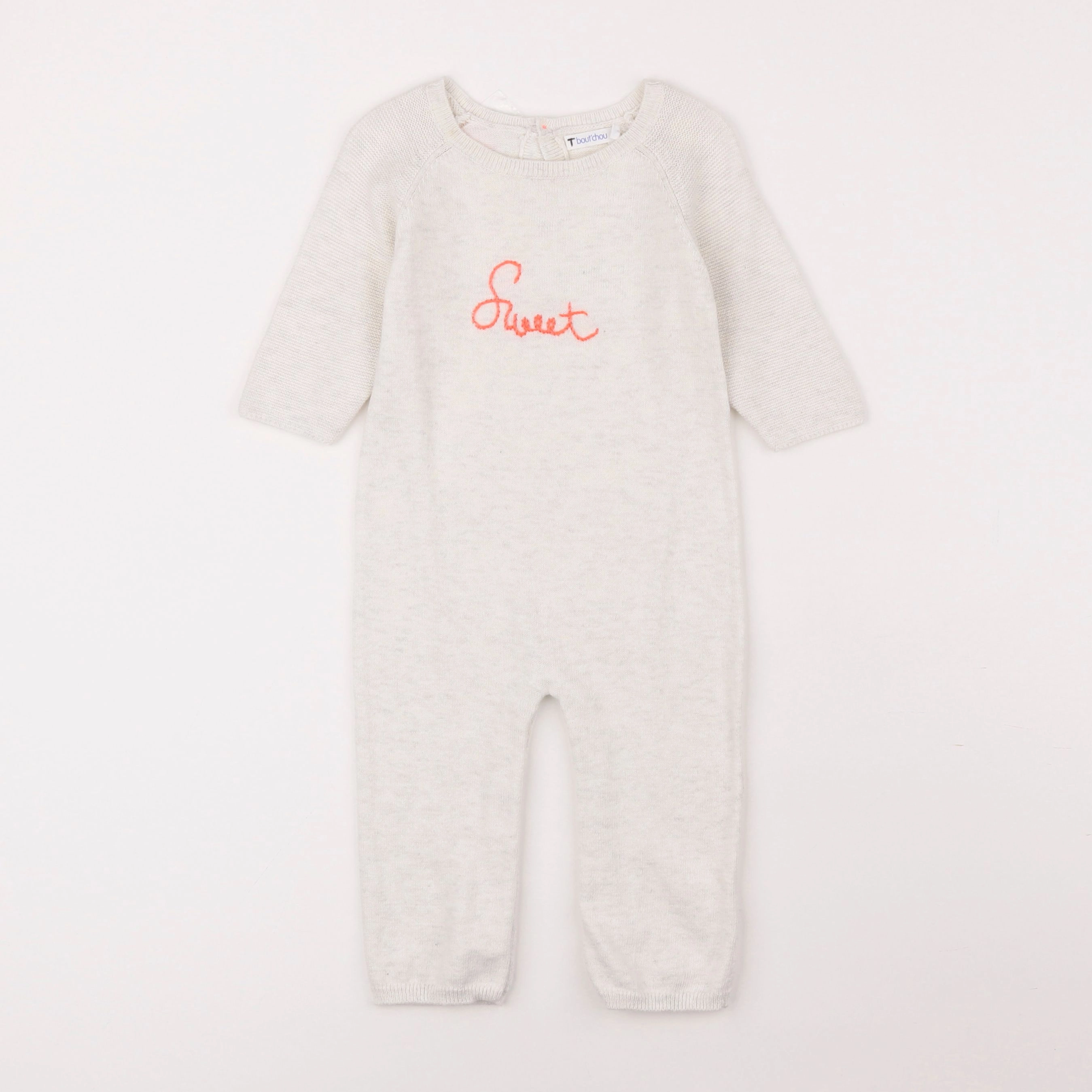 Boutchou - combinaison beige - 6 mois