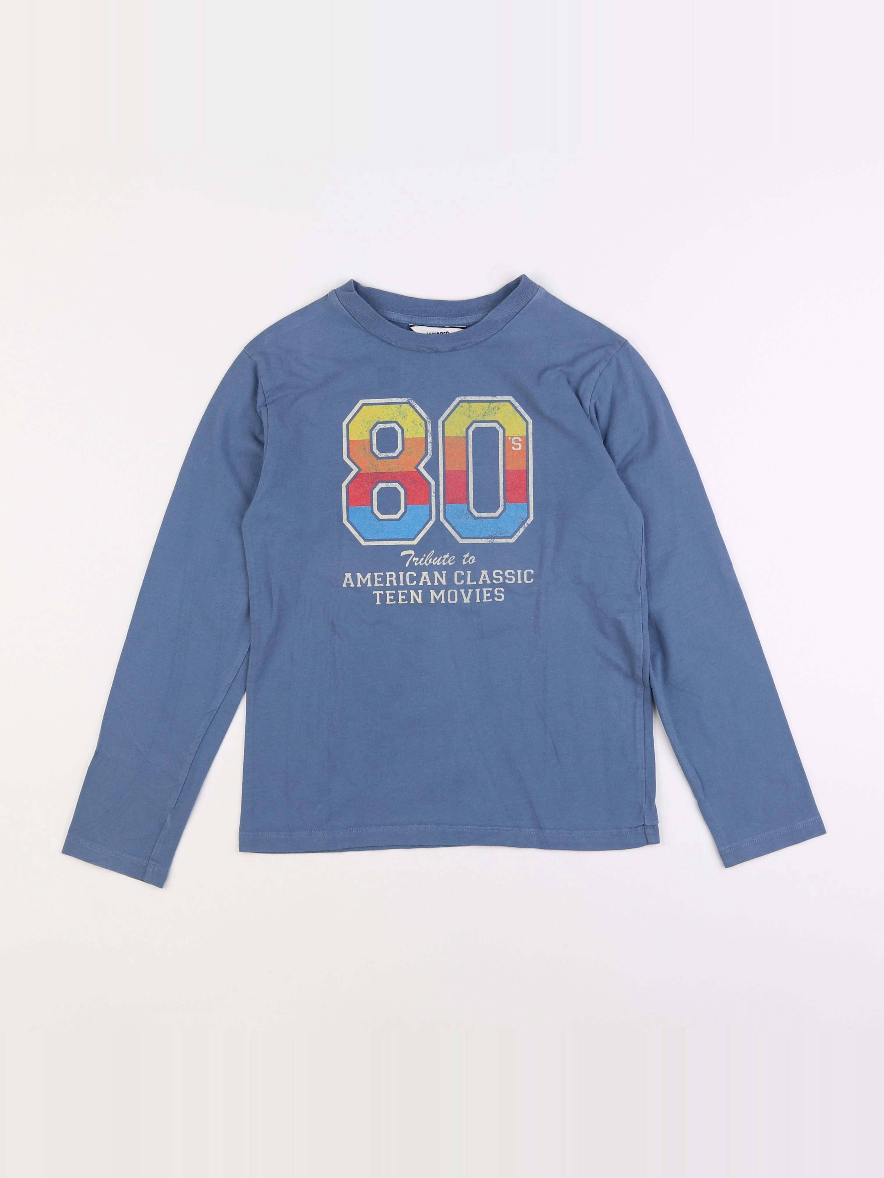 Hundred Pieces - tee-shirt bleu - 10 ans