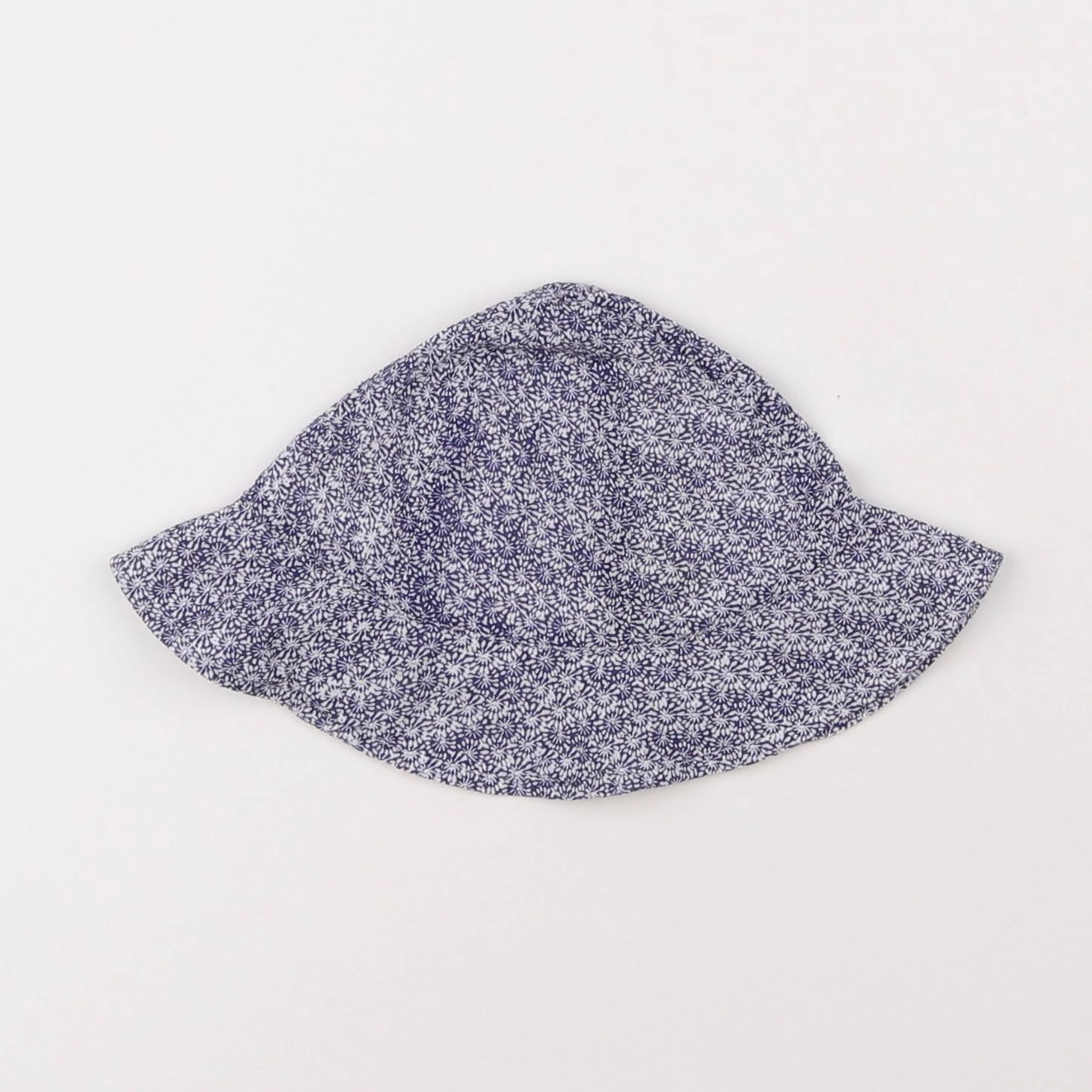 Boutchou - chapeau bleu, blanc - 12 mois
