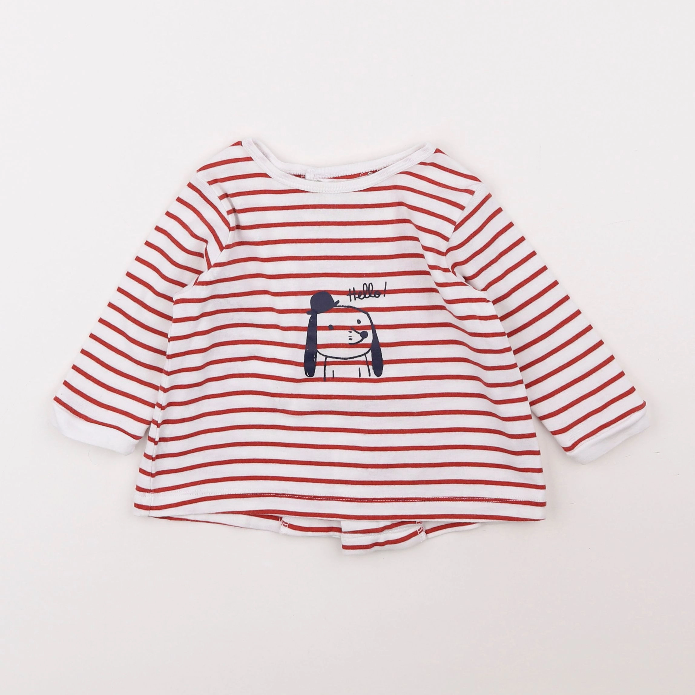 Boutchou - tee-shirt blanc - 18 mois