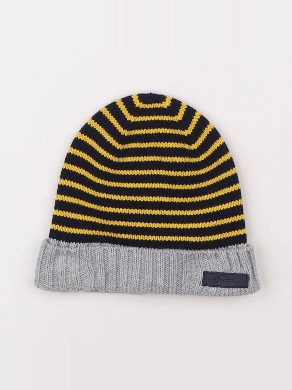 Jacadi - bonnet jaune, noir - 18 mois