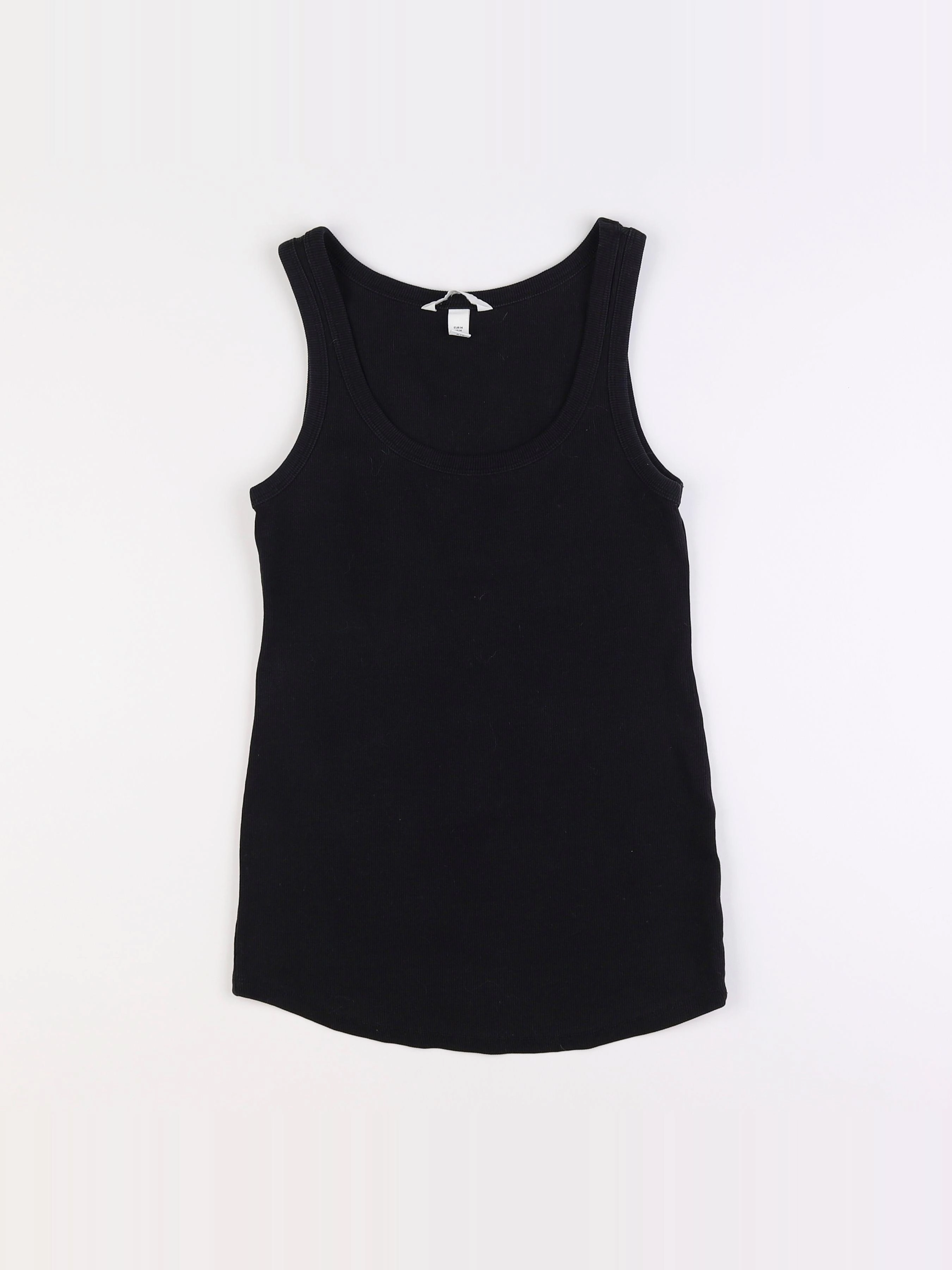 H&M - débardeur grossesse noir - m