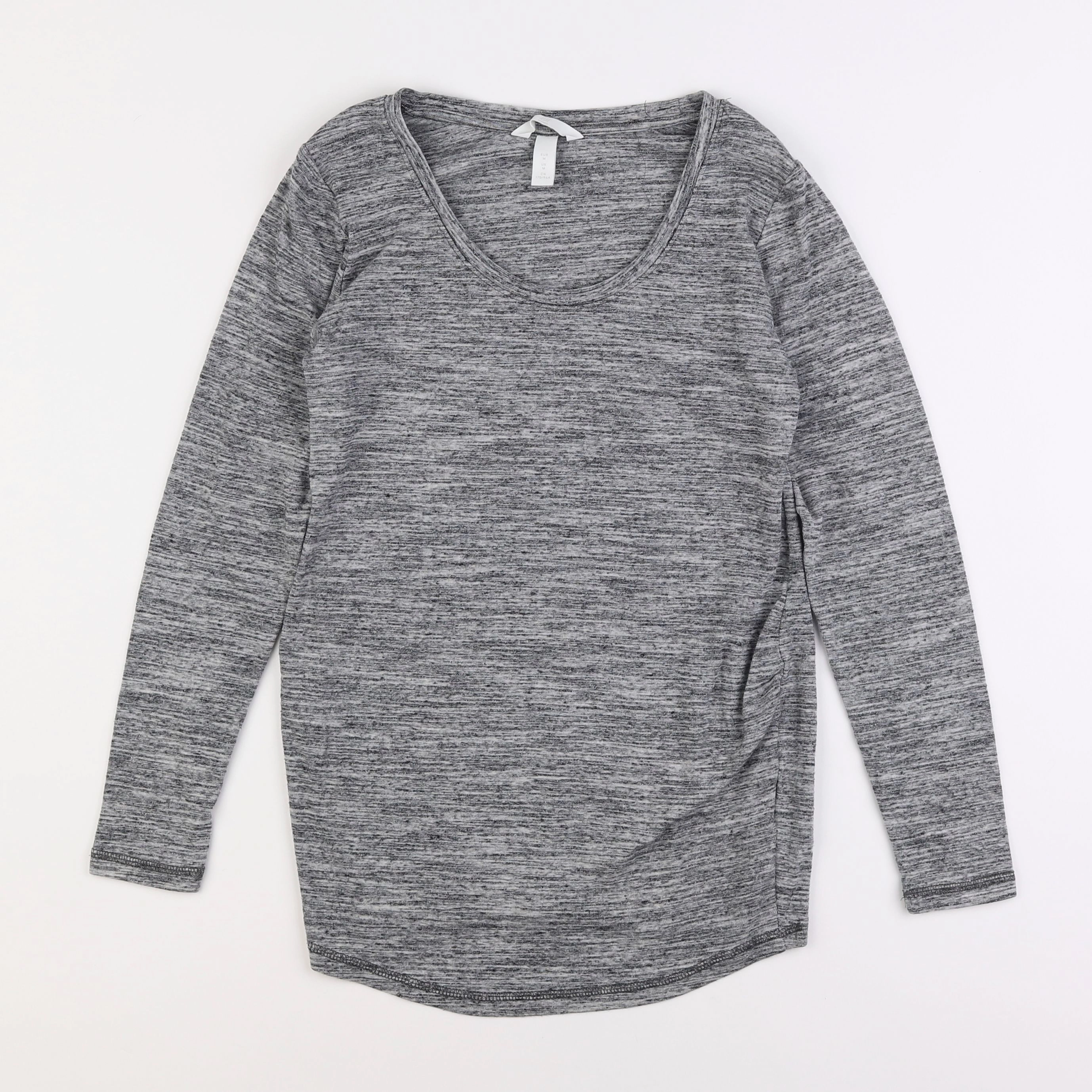 H&M - tee-shirt grossesse gris - m