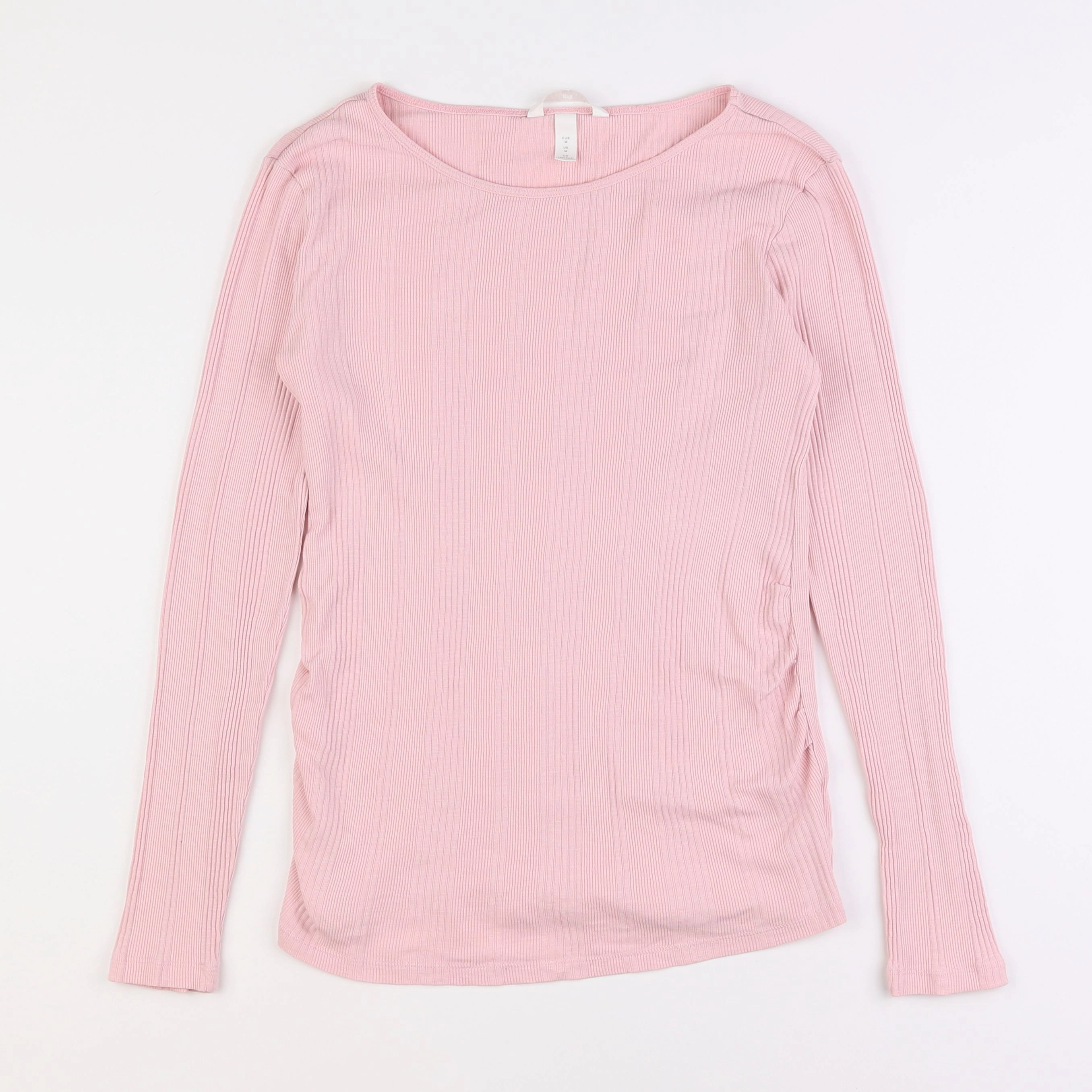 H&M - tee-shirt grossesse rose - m