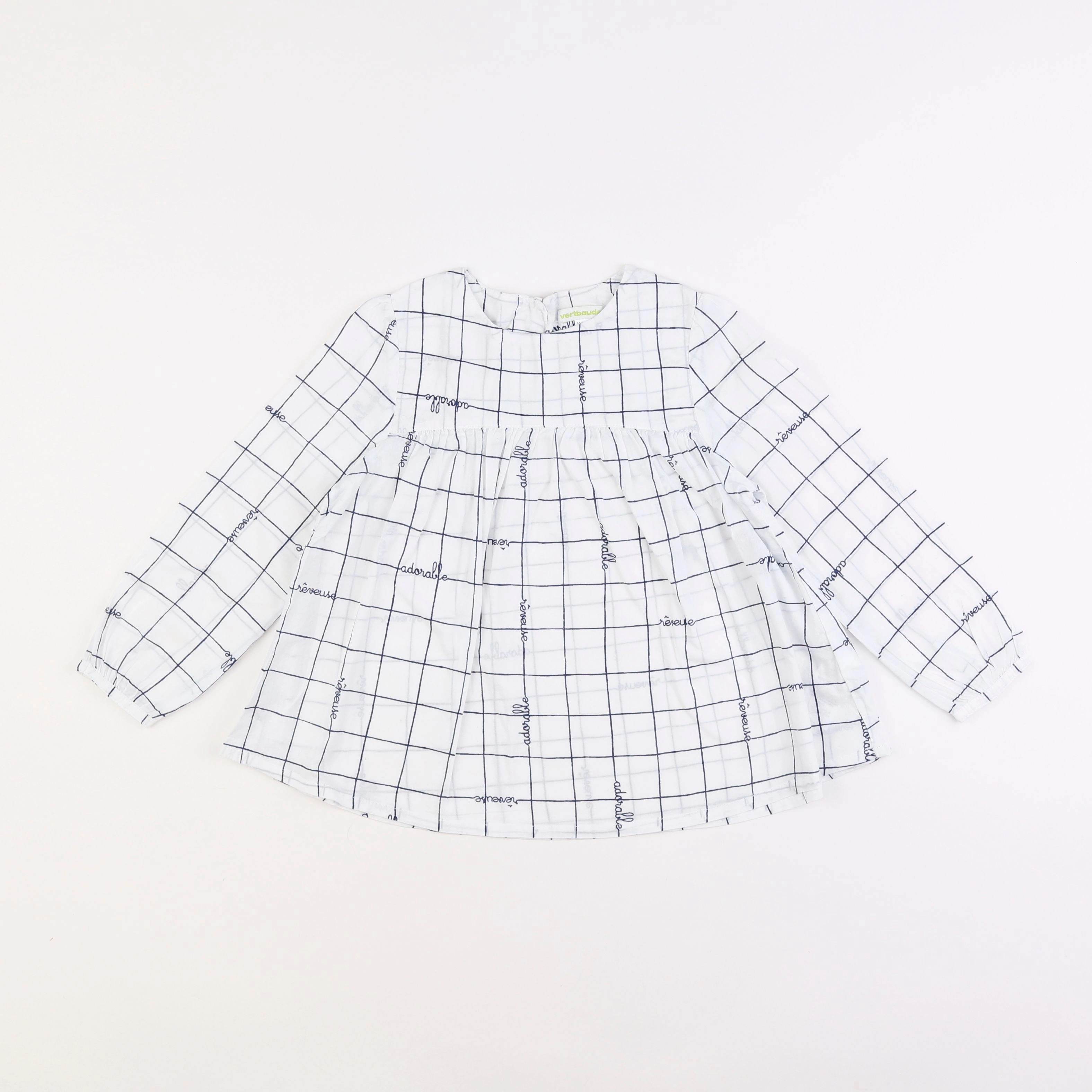 Vertbaudet - blouse blanc - 6 ans