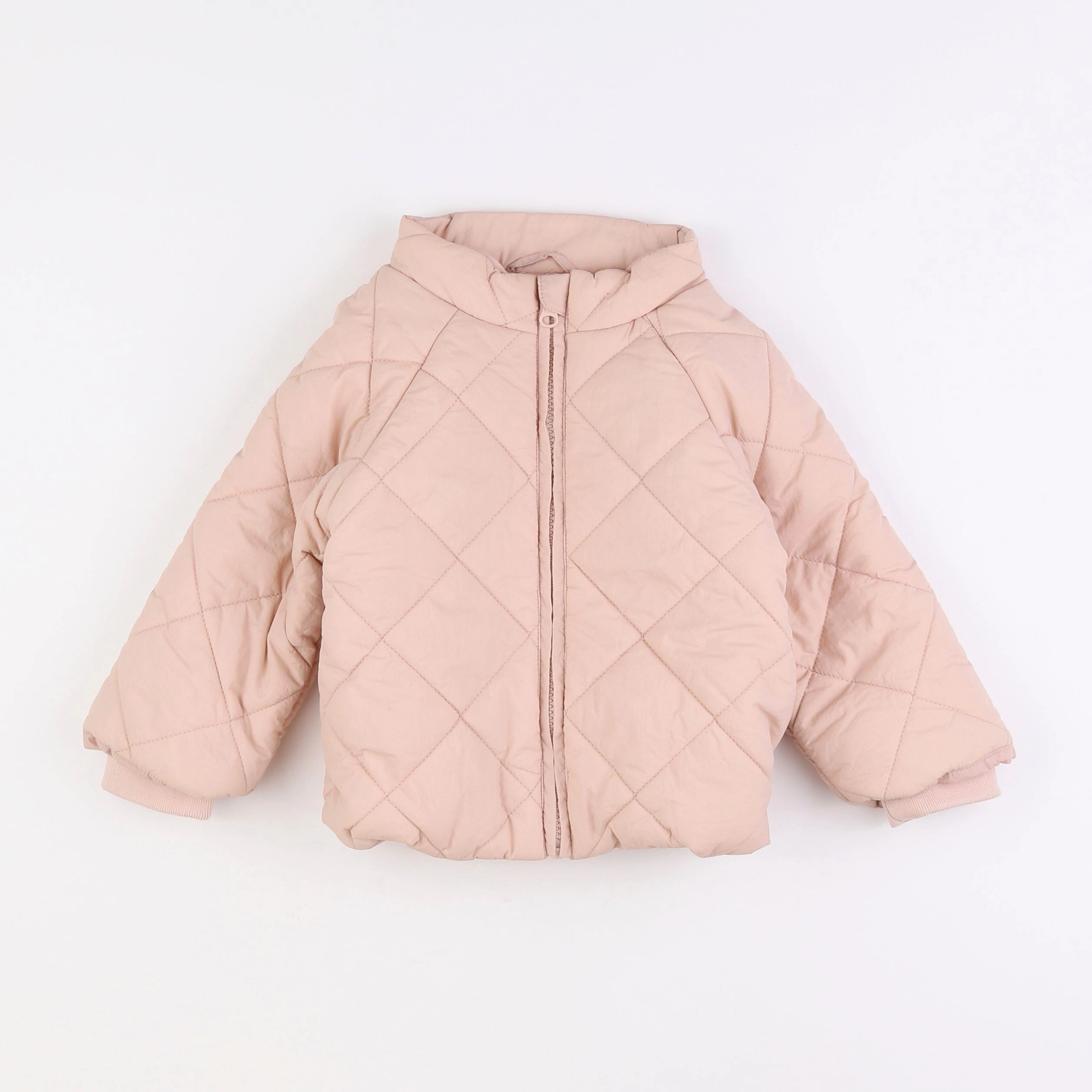 Vertbaudet - doudoune rose - 2 ans