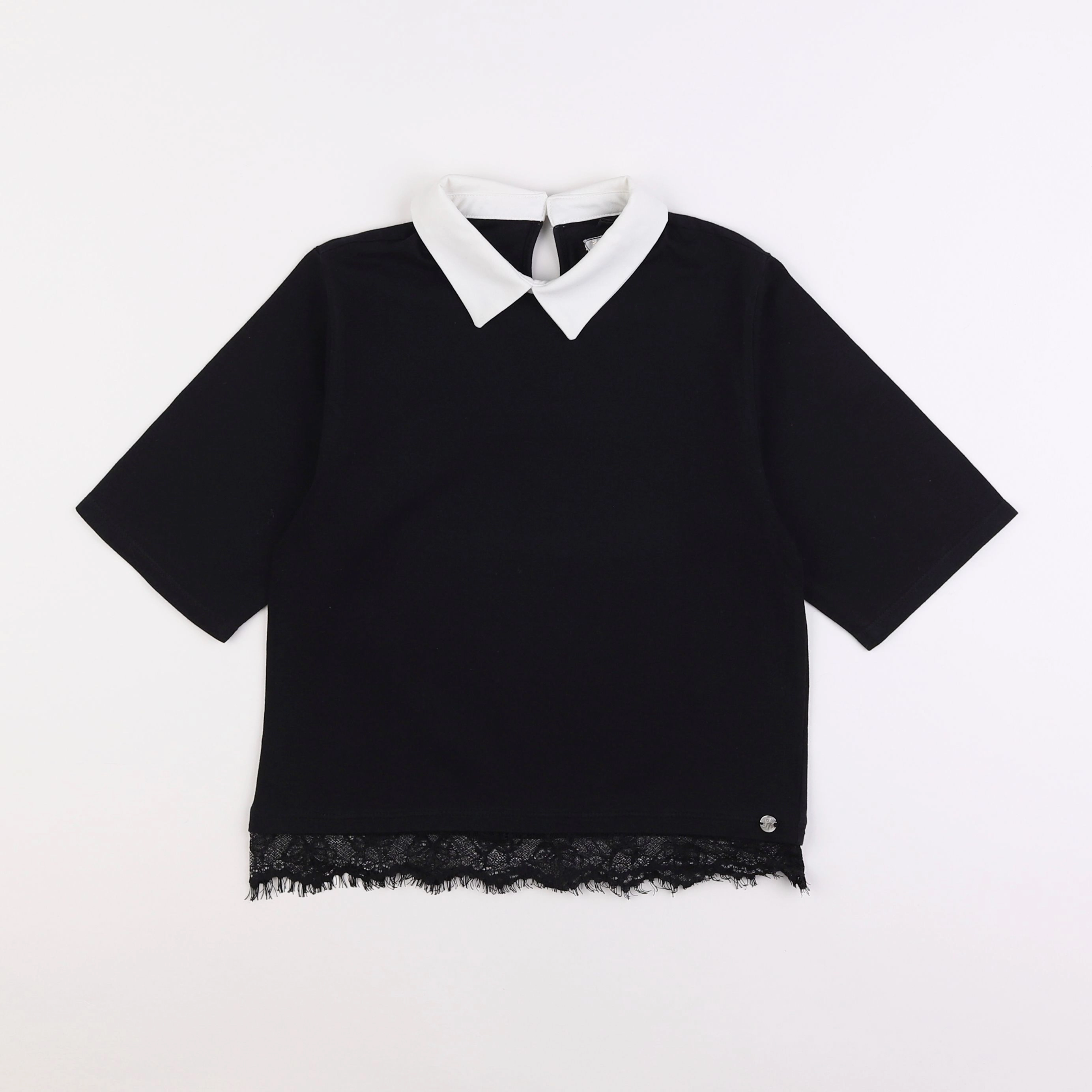 IKKS - blouse noir - 10 ans
