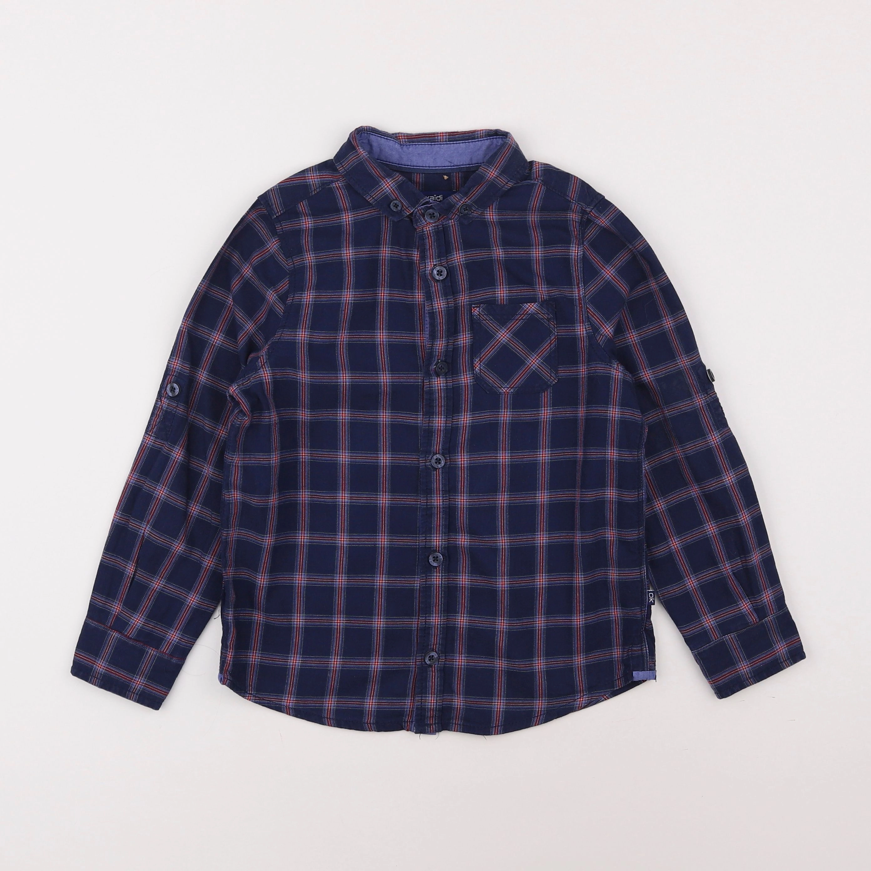 Okaidi - chemise bleu - 6 ans