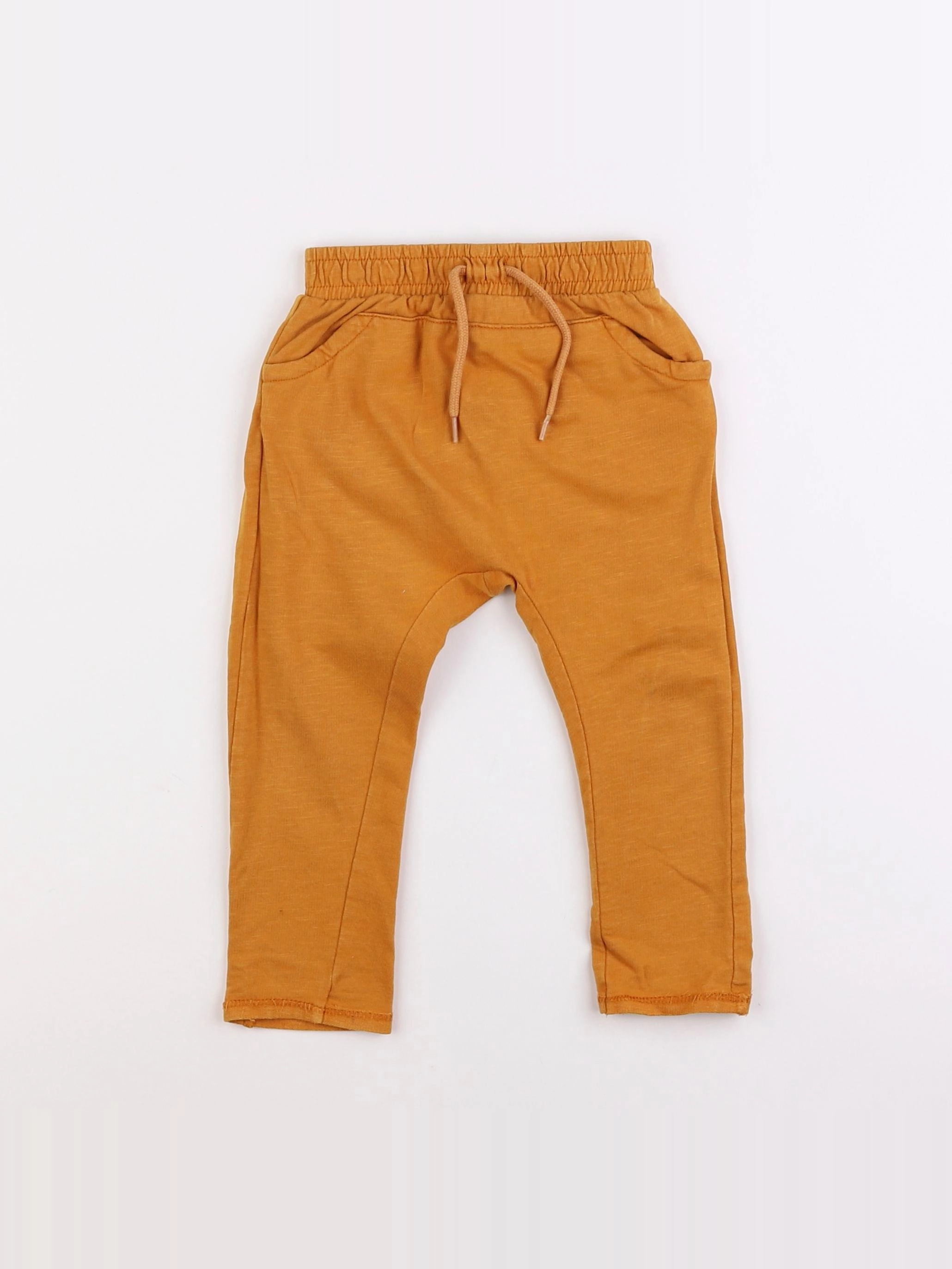Vertbaudet - pantalon orange - 18 mois