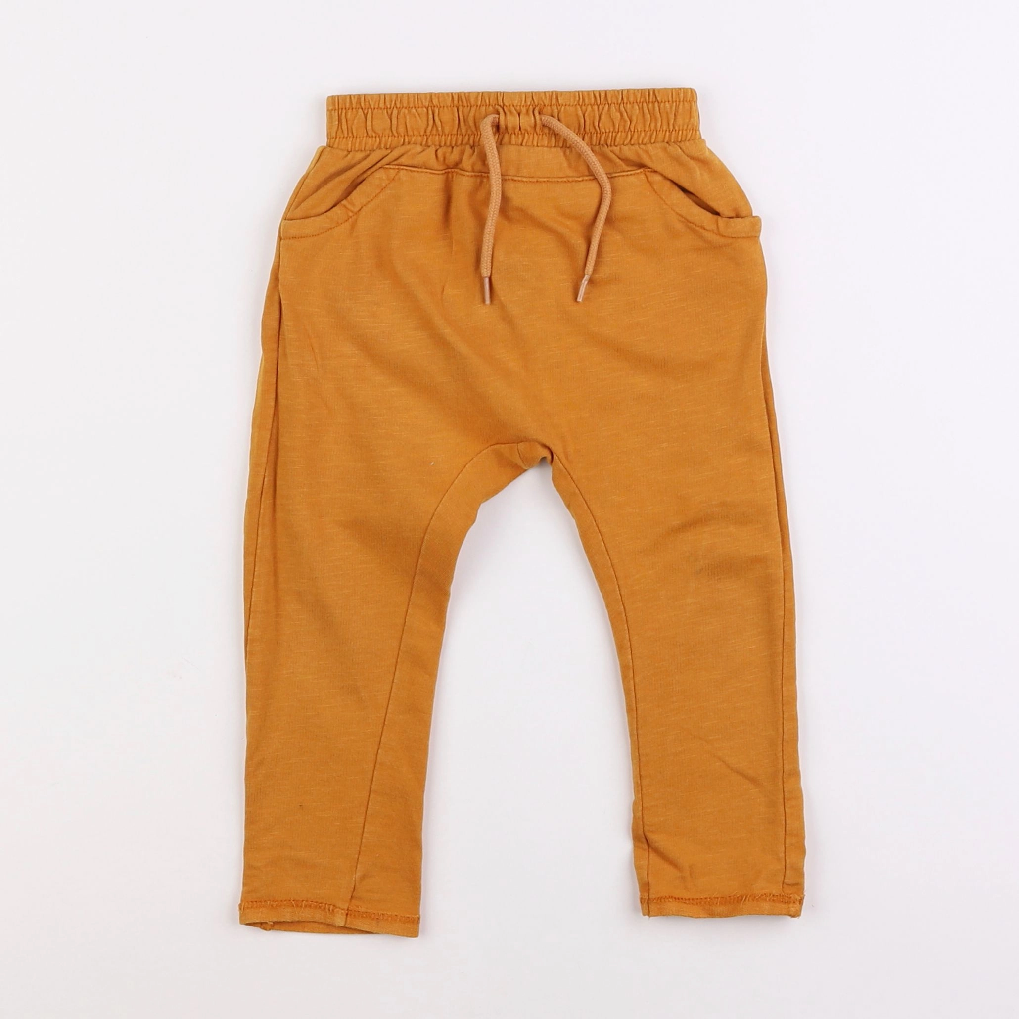 Vertbaudet - pantalon orange - 18 mois