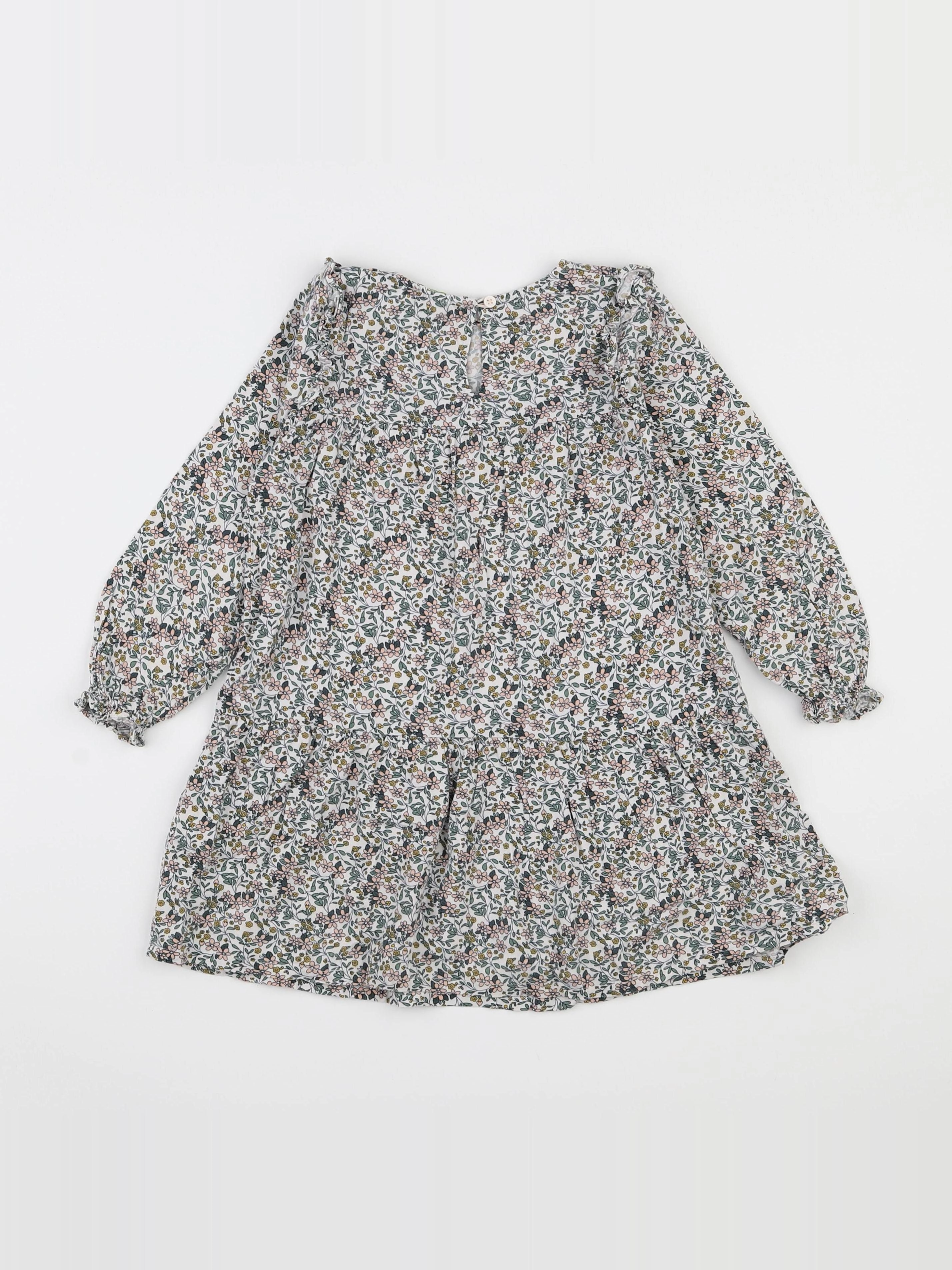 Vertbaudet - robe multicolore - 9 ans