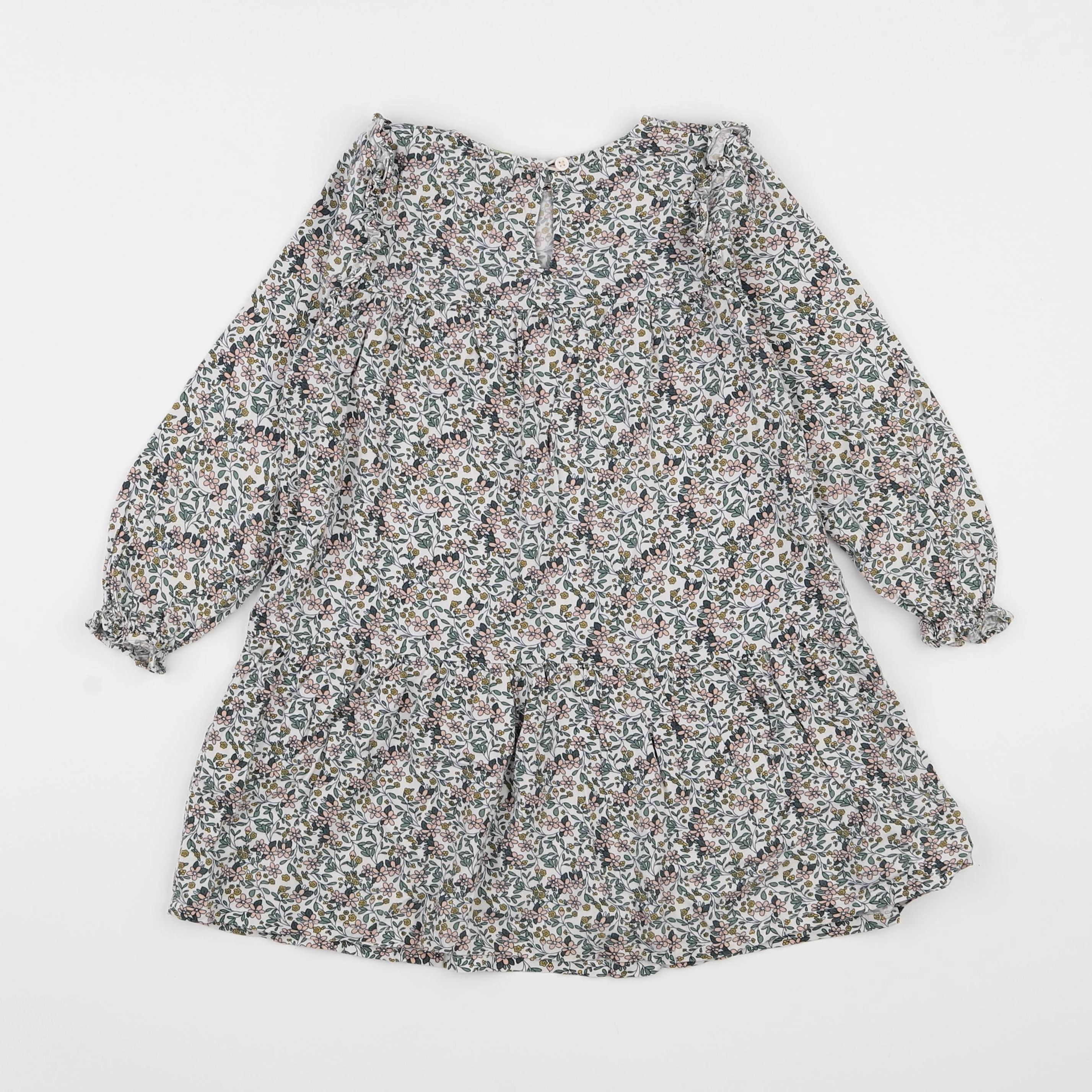 Vertbaudet - robe multicolore - 9 ans