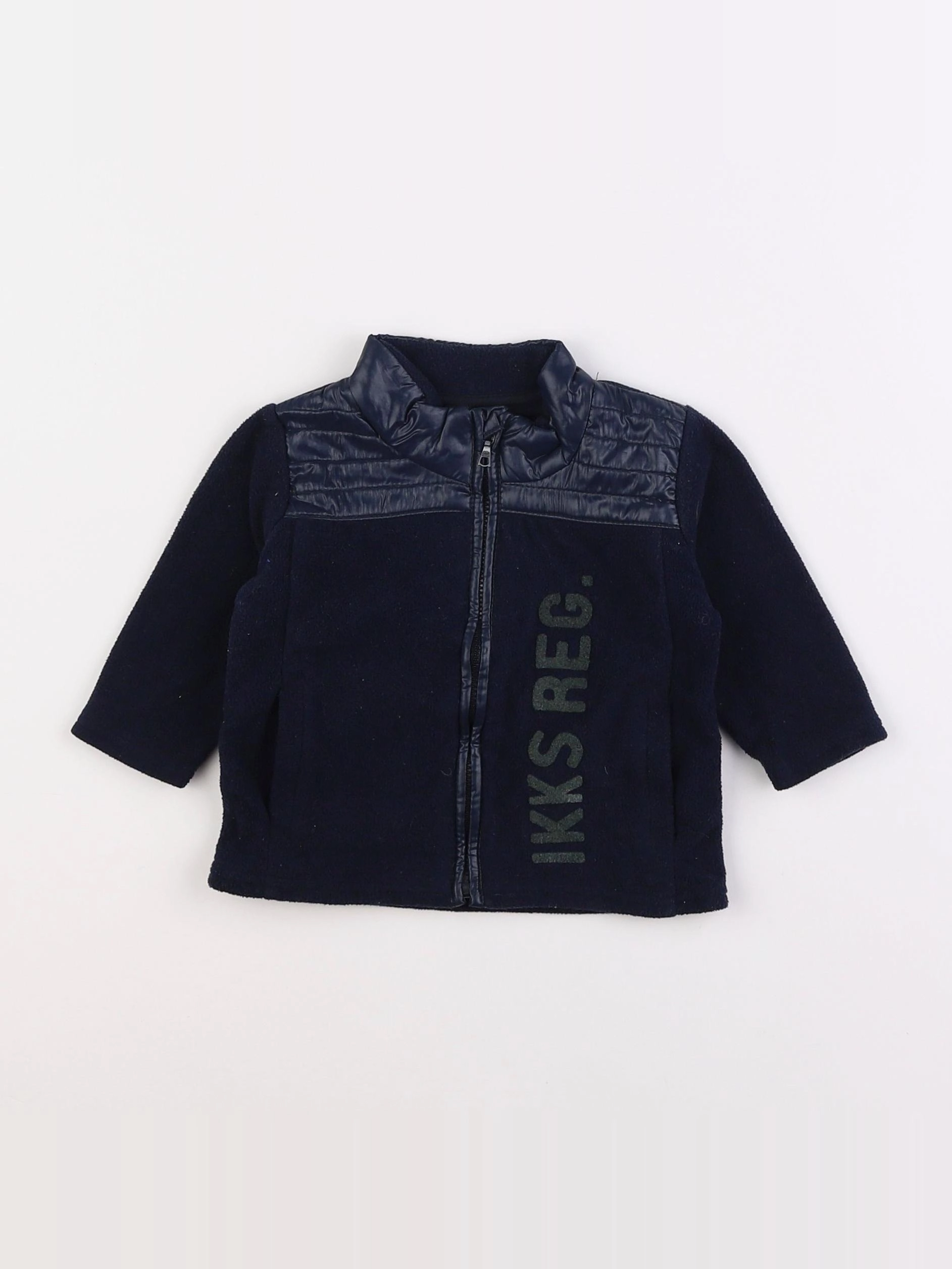 IKKS - polaire bleu - 6 mois