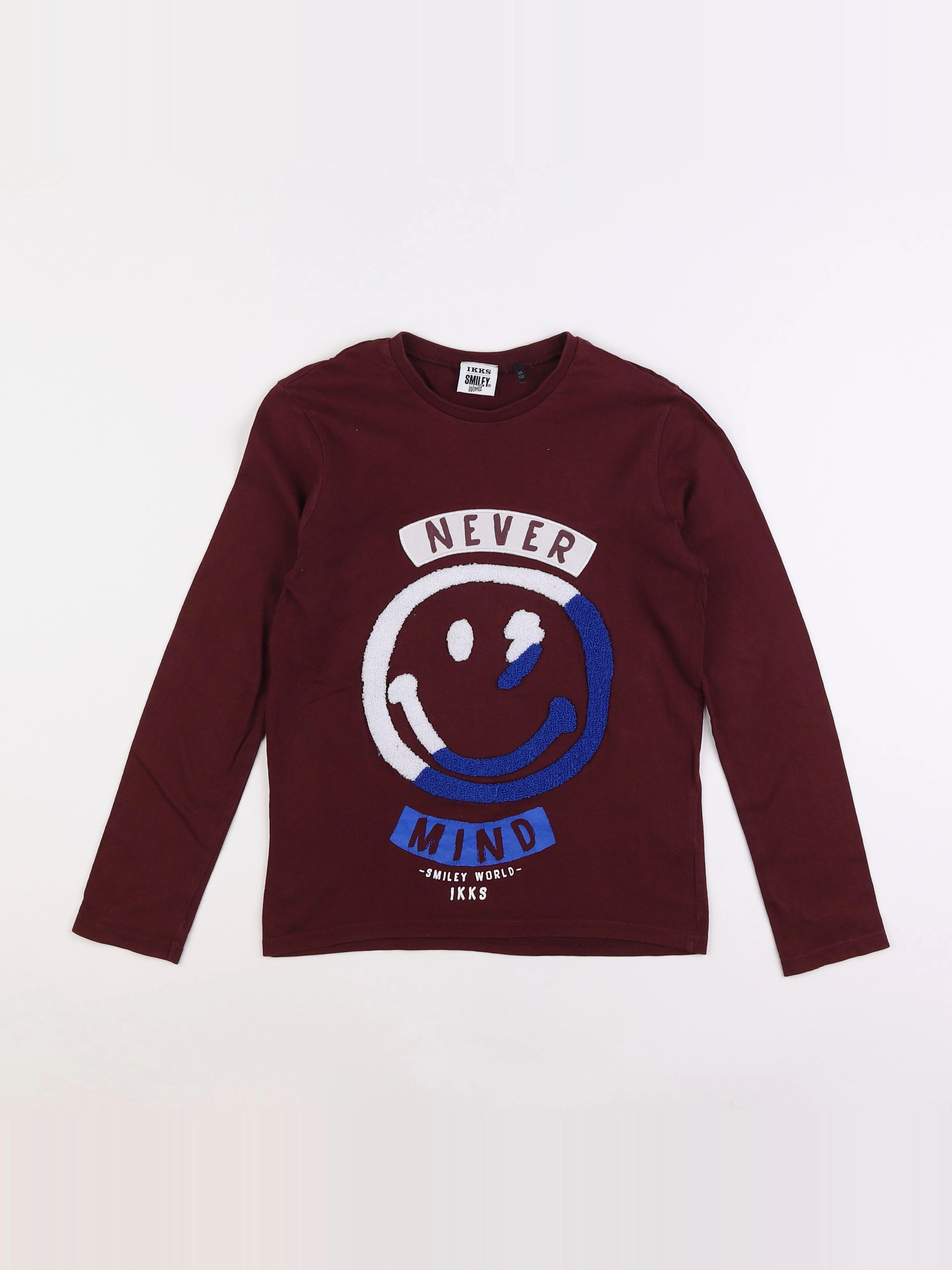 IKKS - tee-shirt rouge - 8 ans