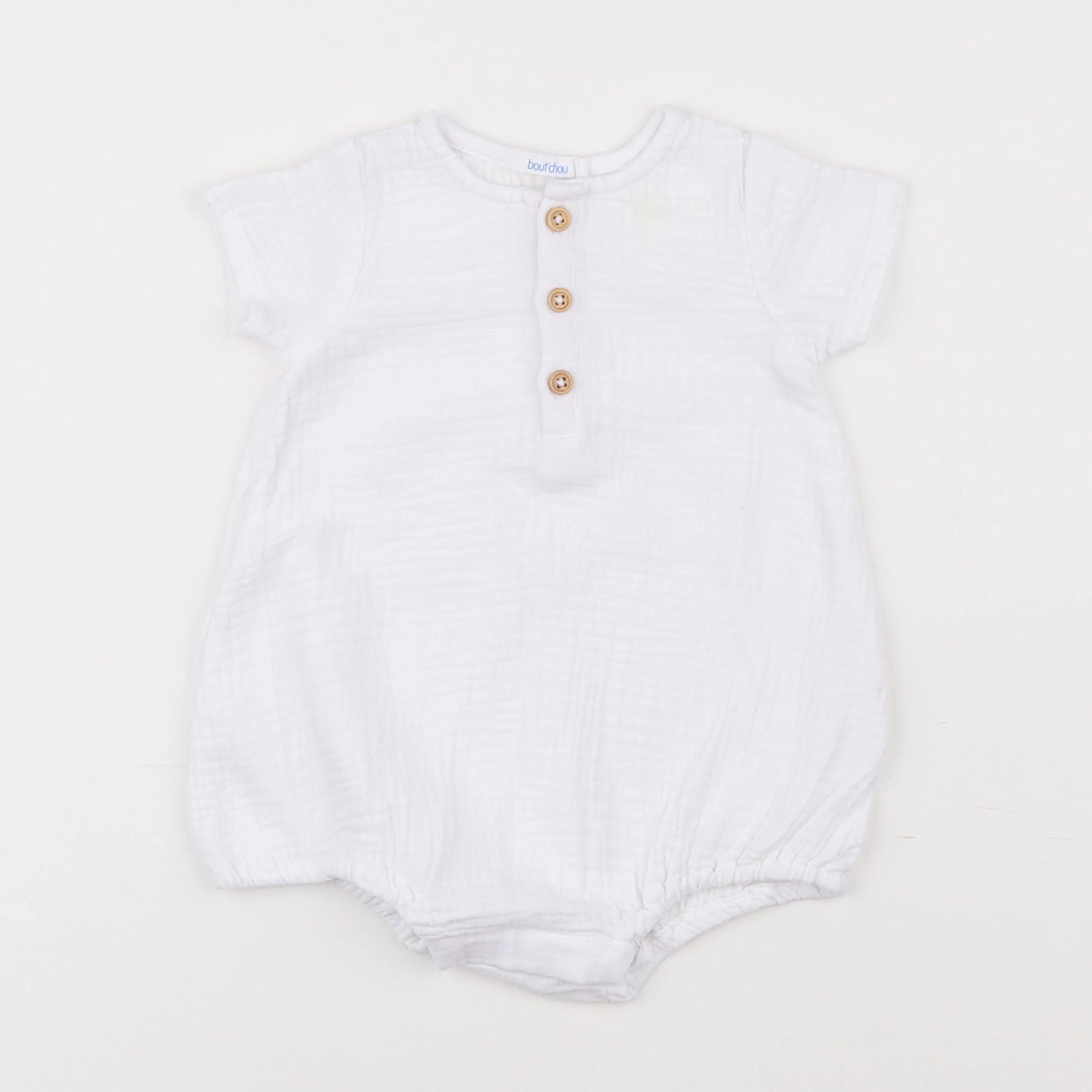 Boutchou - combinaison blanc - 3 mois
