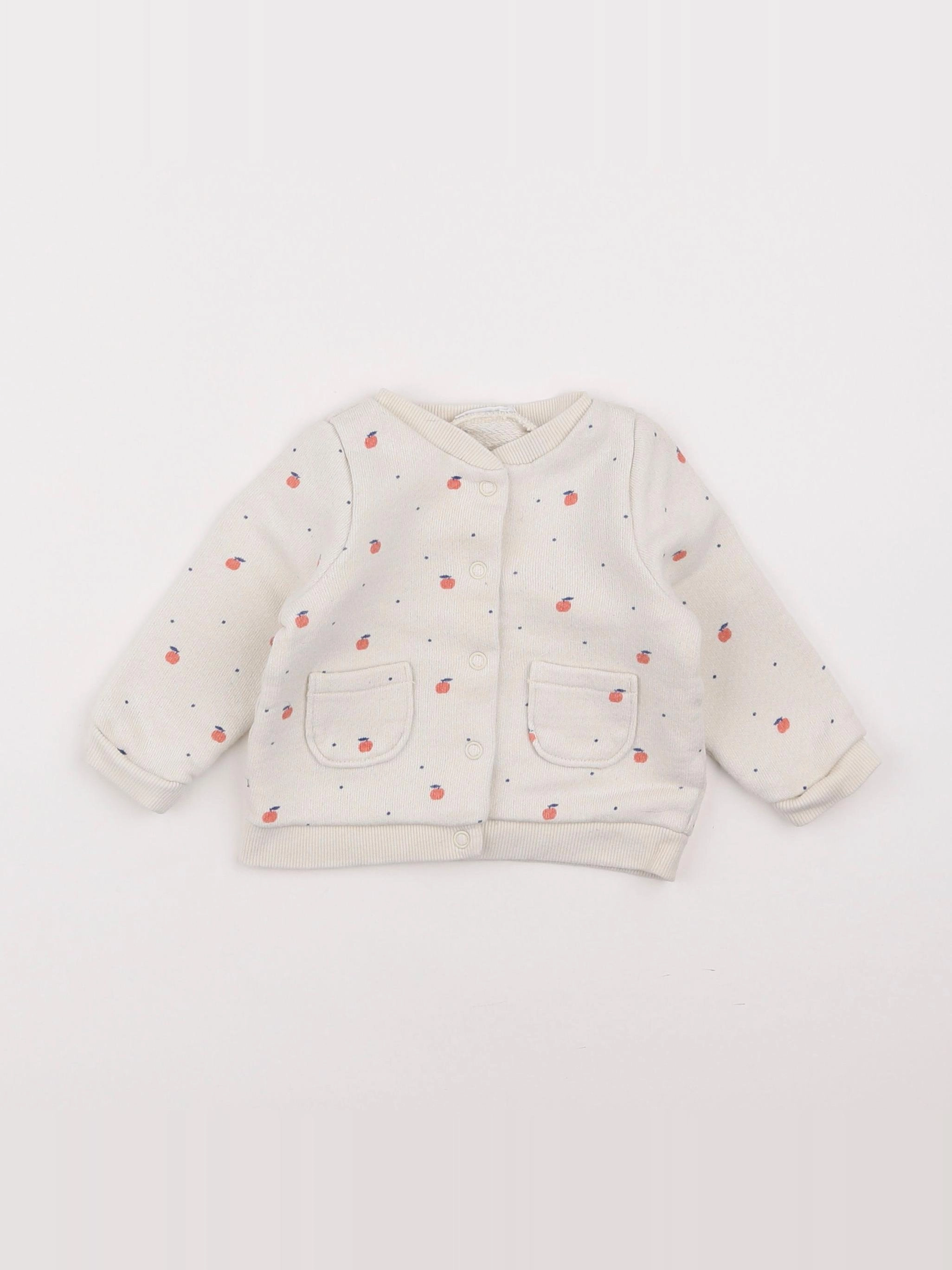 Boutchou - sweat beige - 6 mois