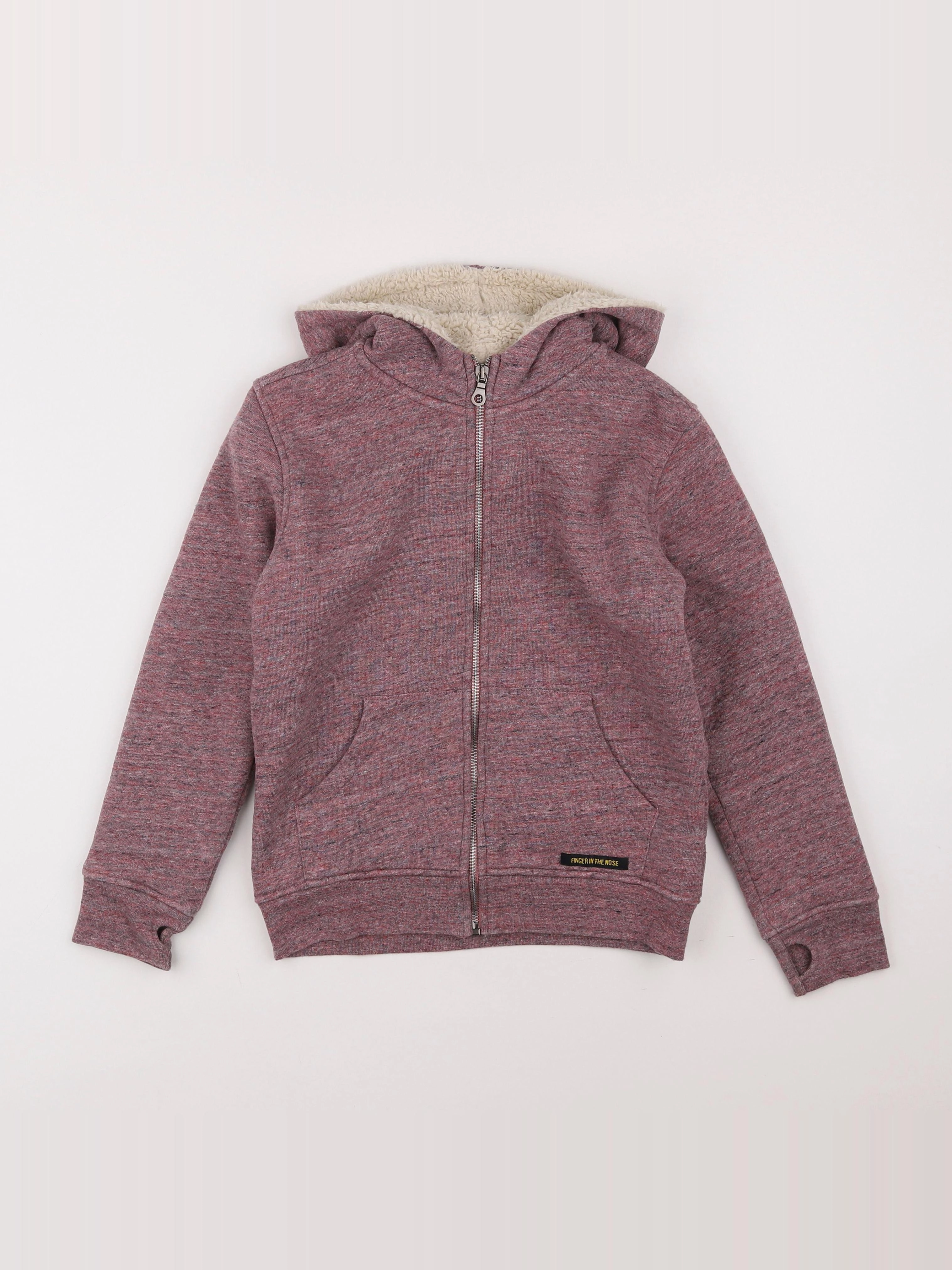 Finger in the nose - veste doublé violet - 8/9 ans