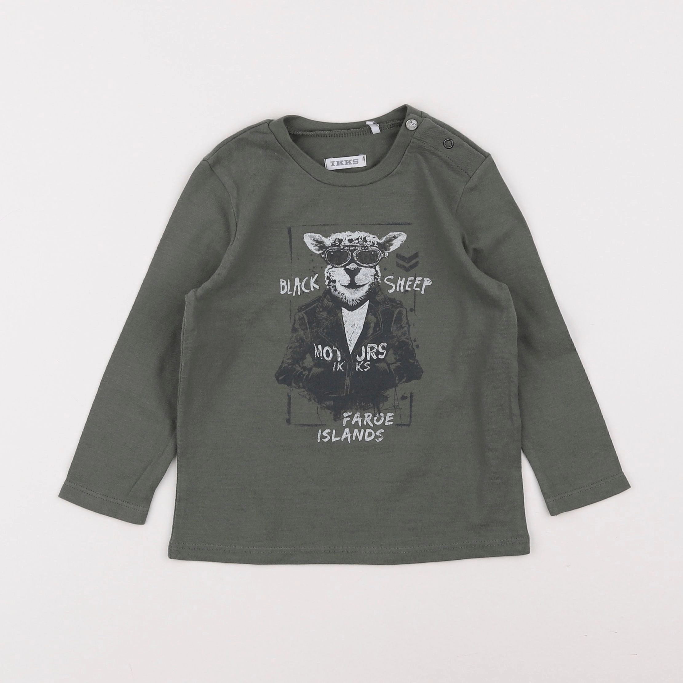 IKKS - tee-shirt vert - 18 mois