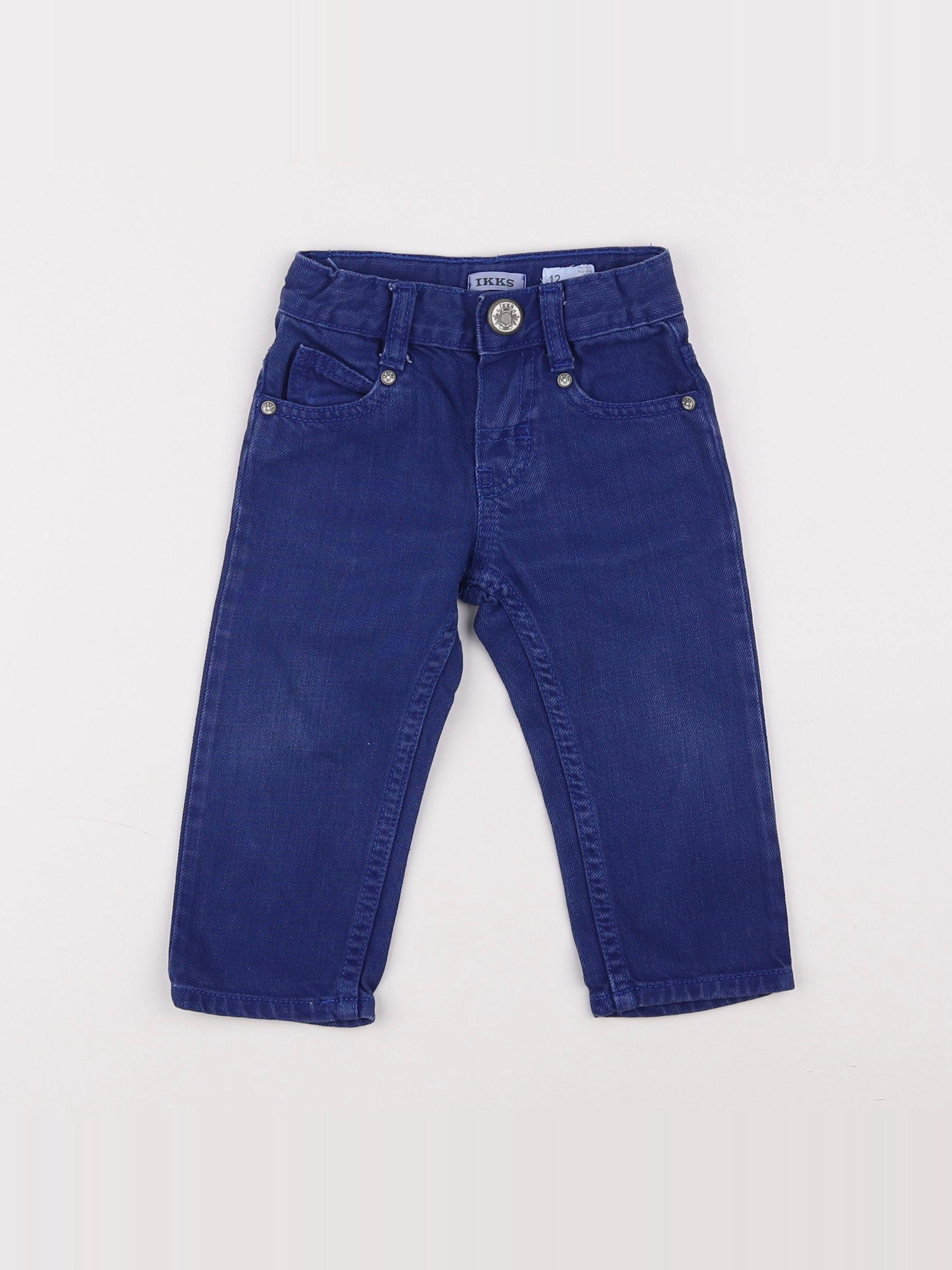 IKKS - jean bleu - 12 mois
