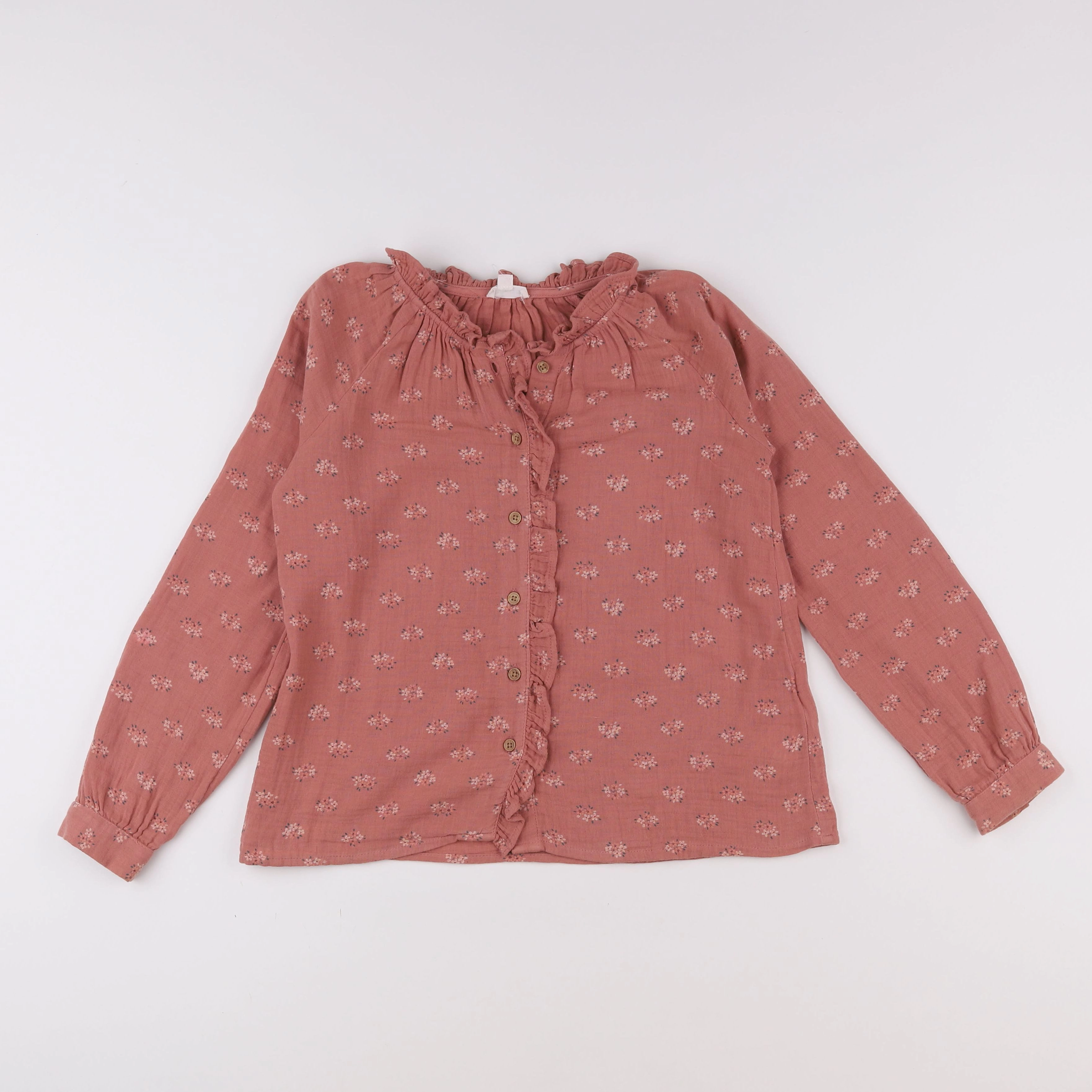 Vertbaudet - blouse rose - 9 ans